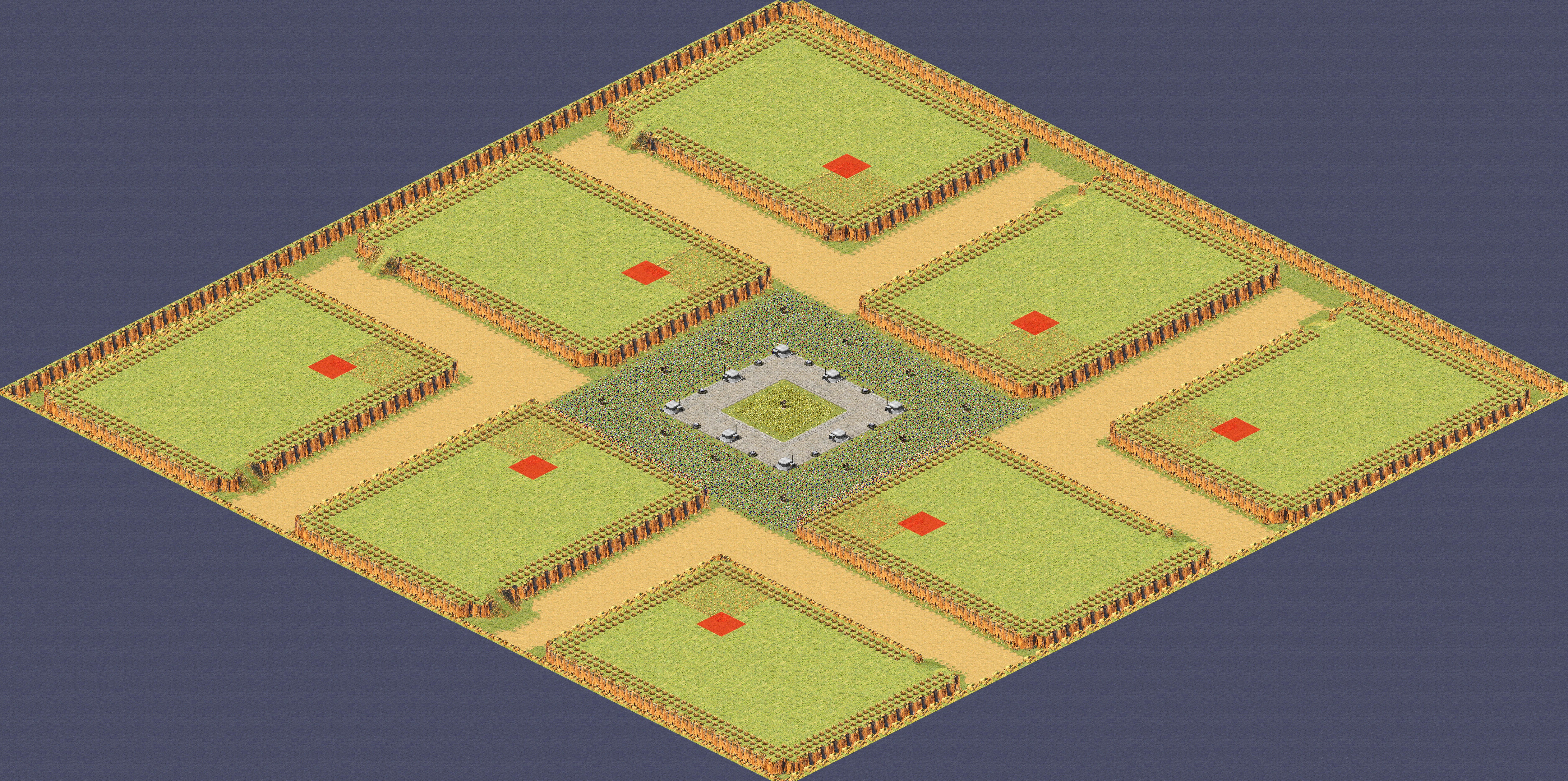 Rendered map: Mega High Ground