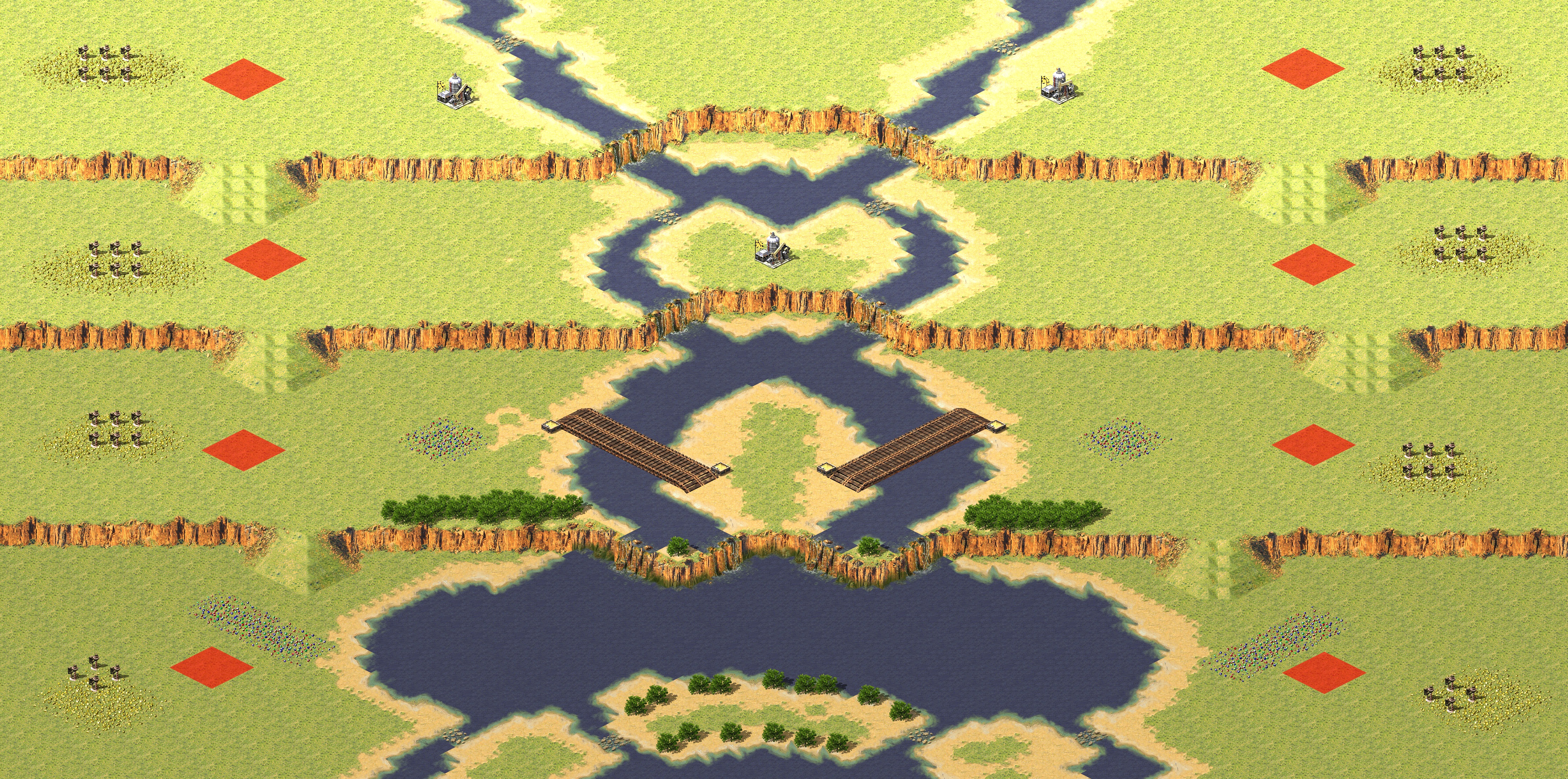 Rendered map: 4v4 Step by Step