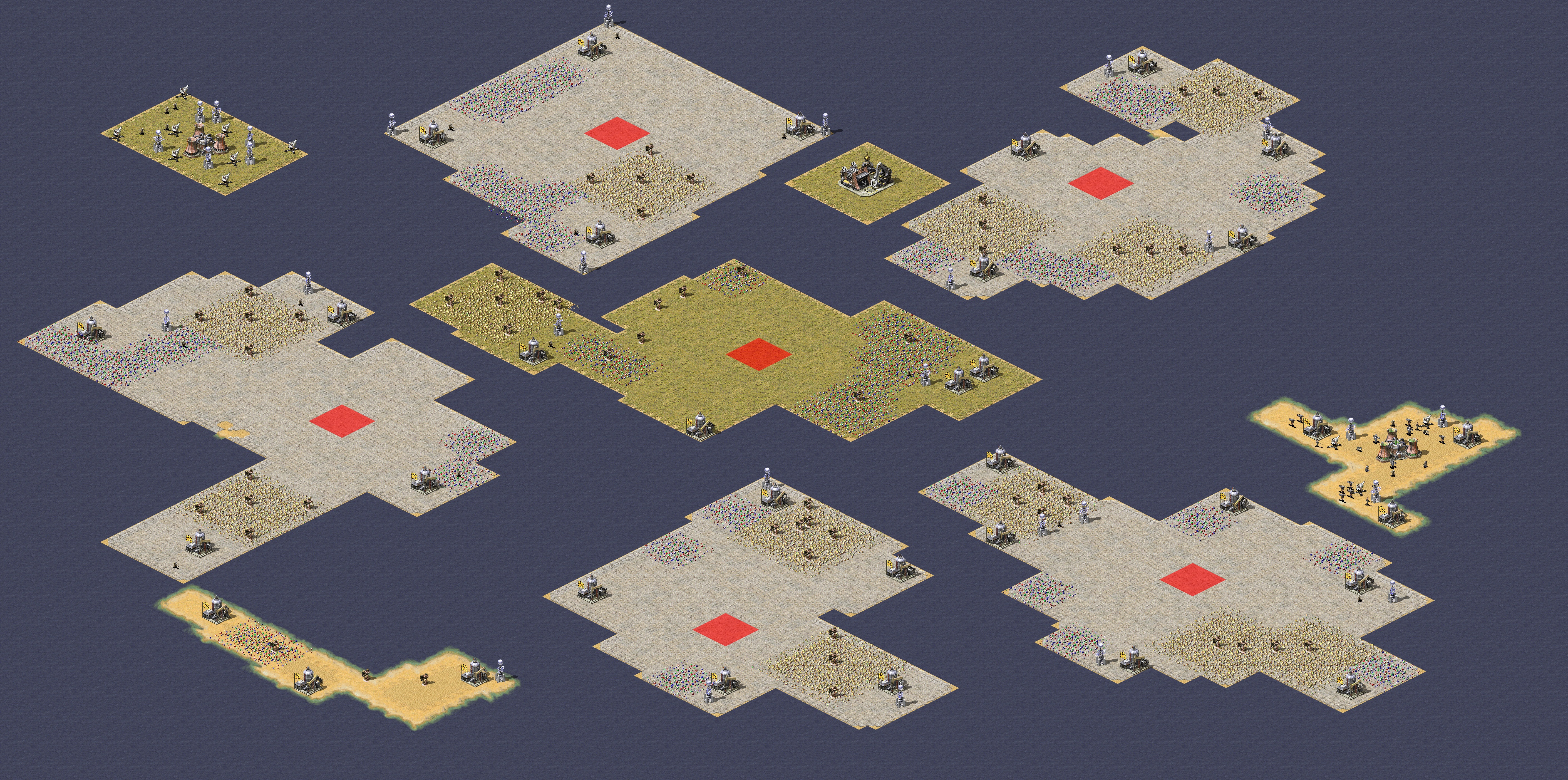 Rendered map: Raging Waves (2)