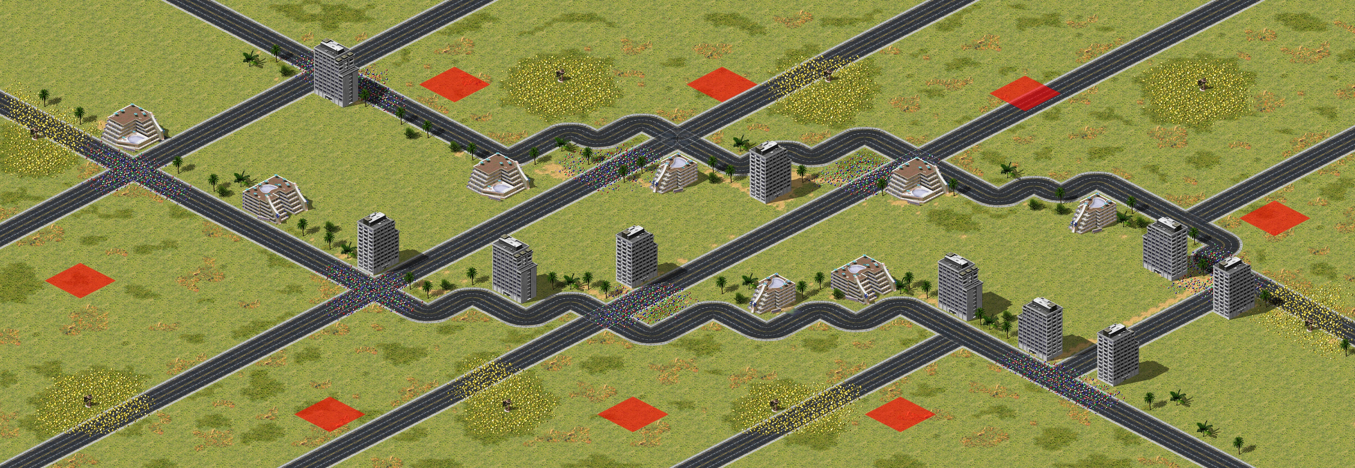 Rendered map: Close Range Land