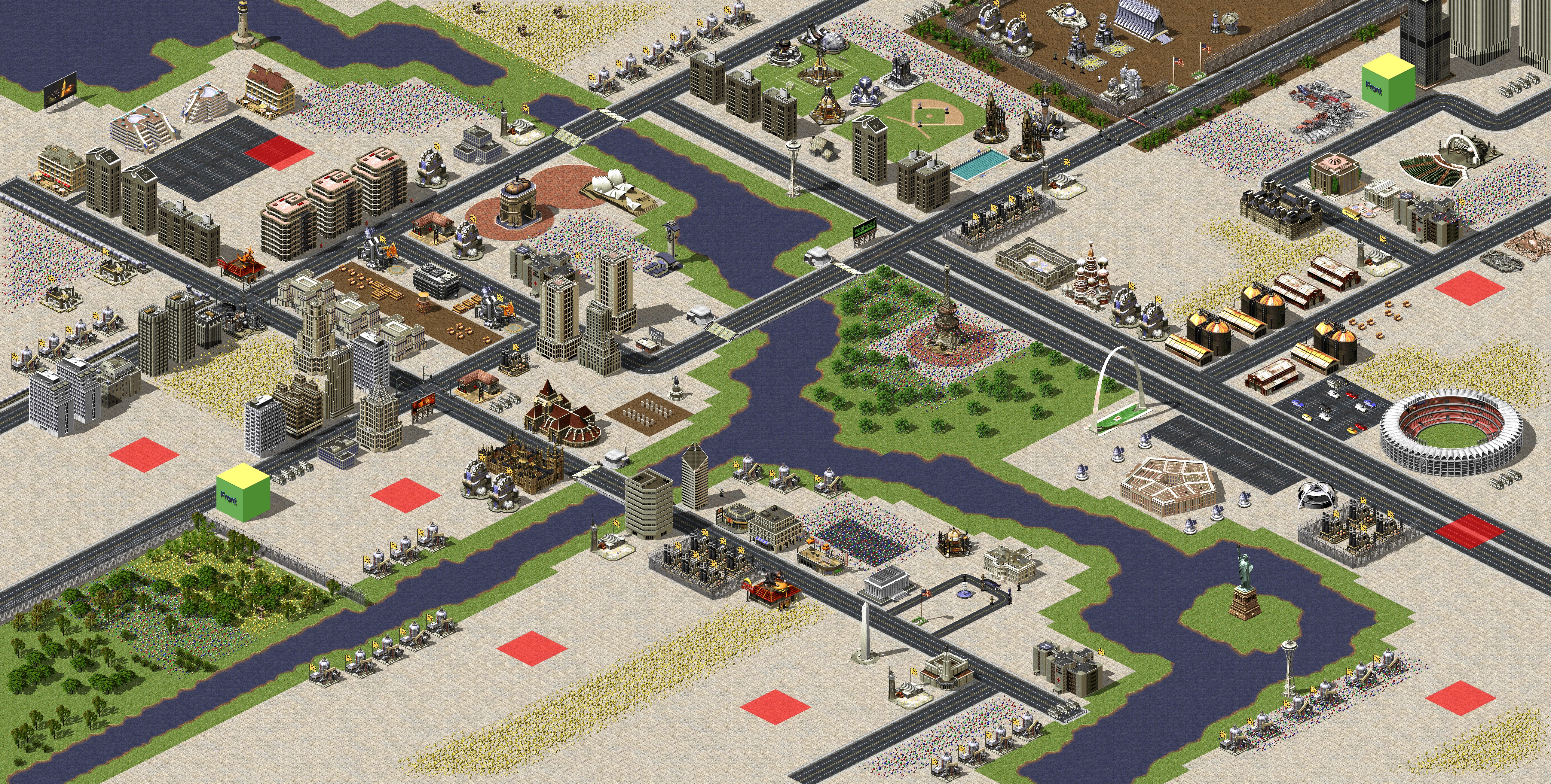 Rendered map: Lucky City ( 2-8 )