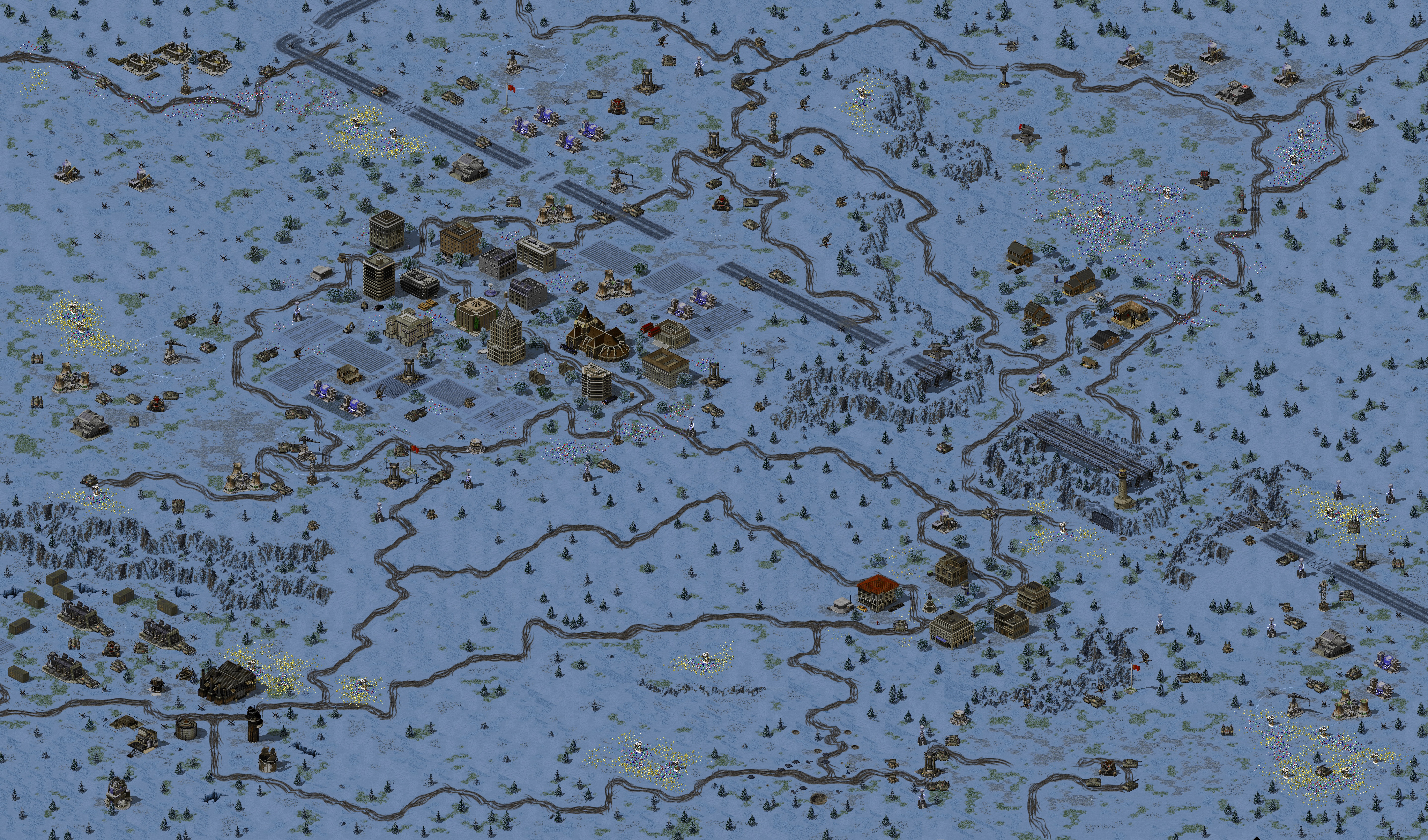 Rendered map: Battlecity Challenge