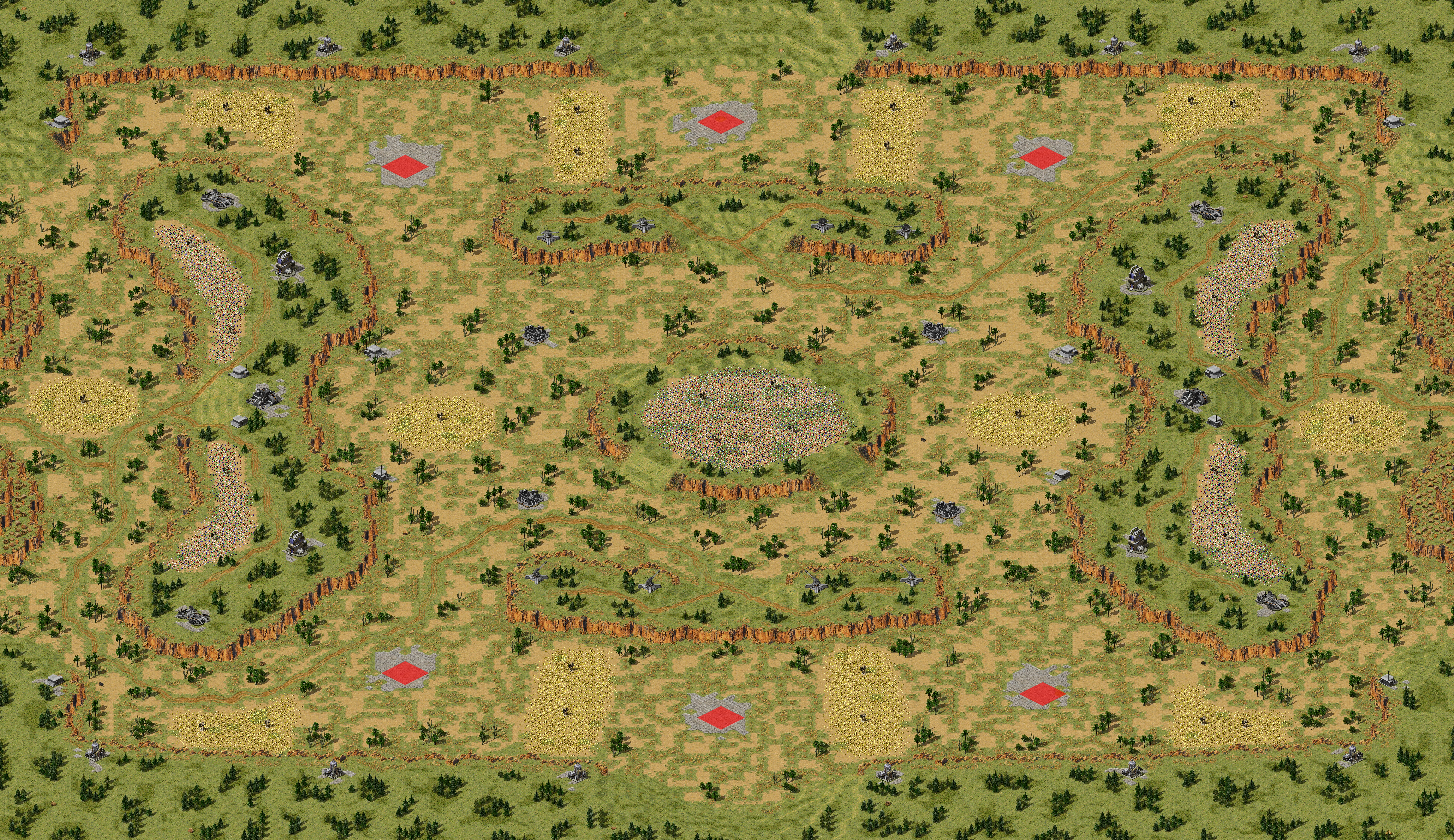 Rendered map: In the Seam