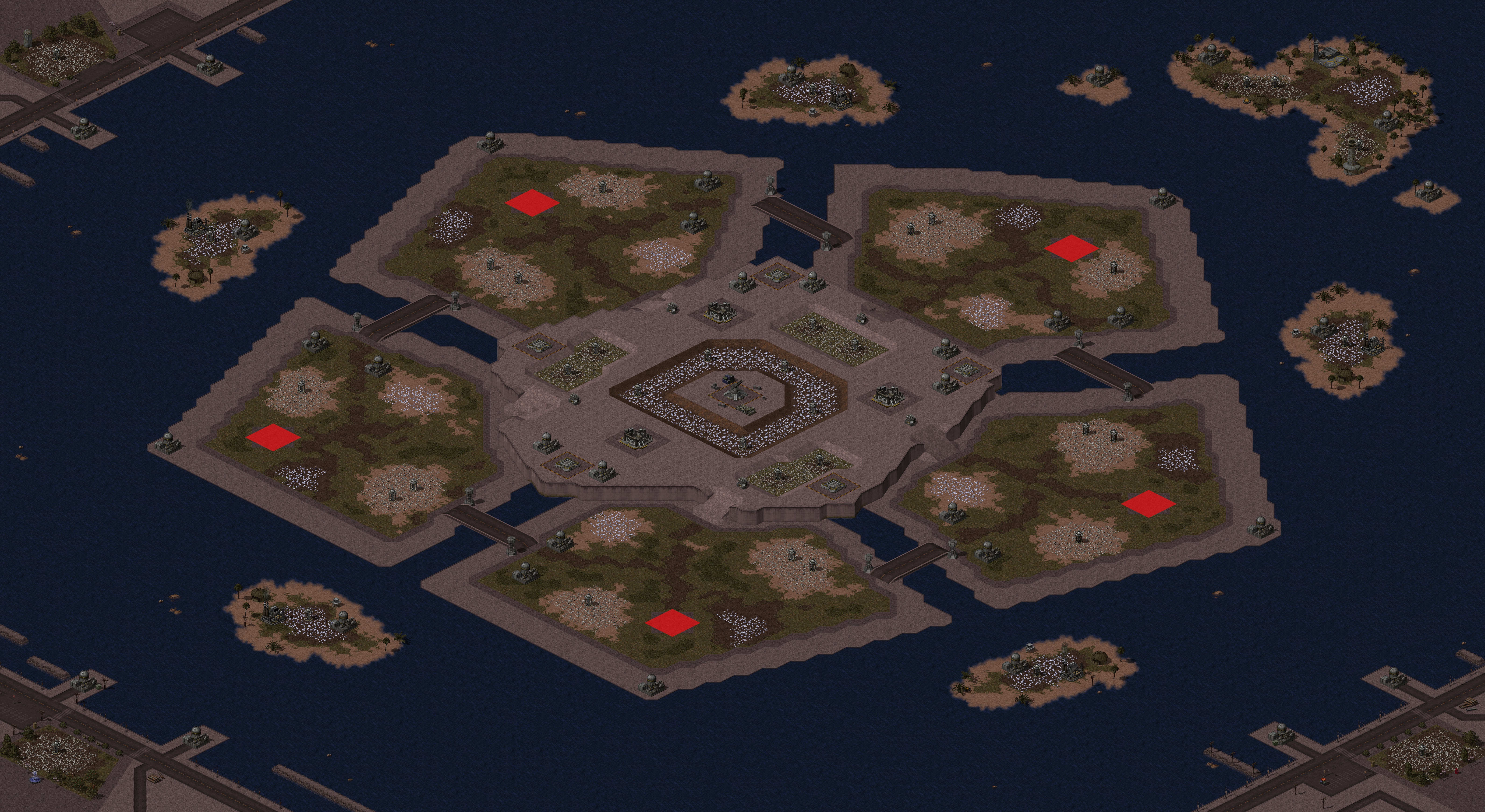 Rendered map: Penta Bay