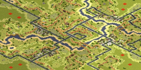 Rendered preview of Hamburger Hills by Ejah