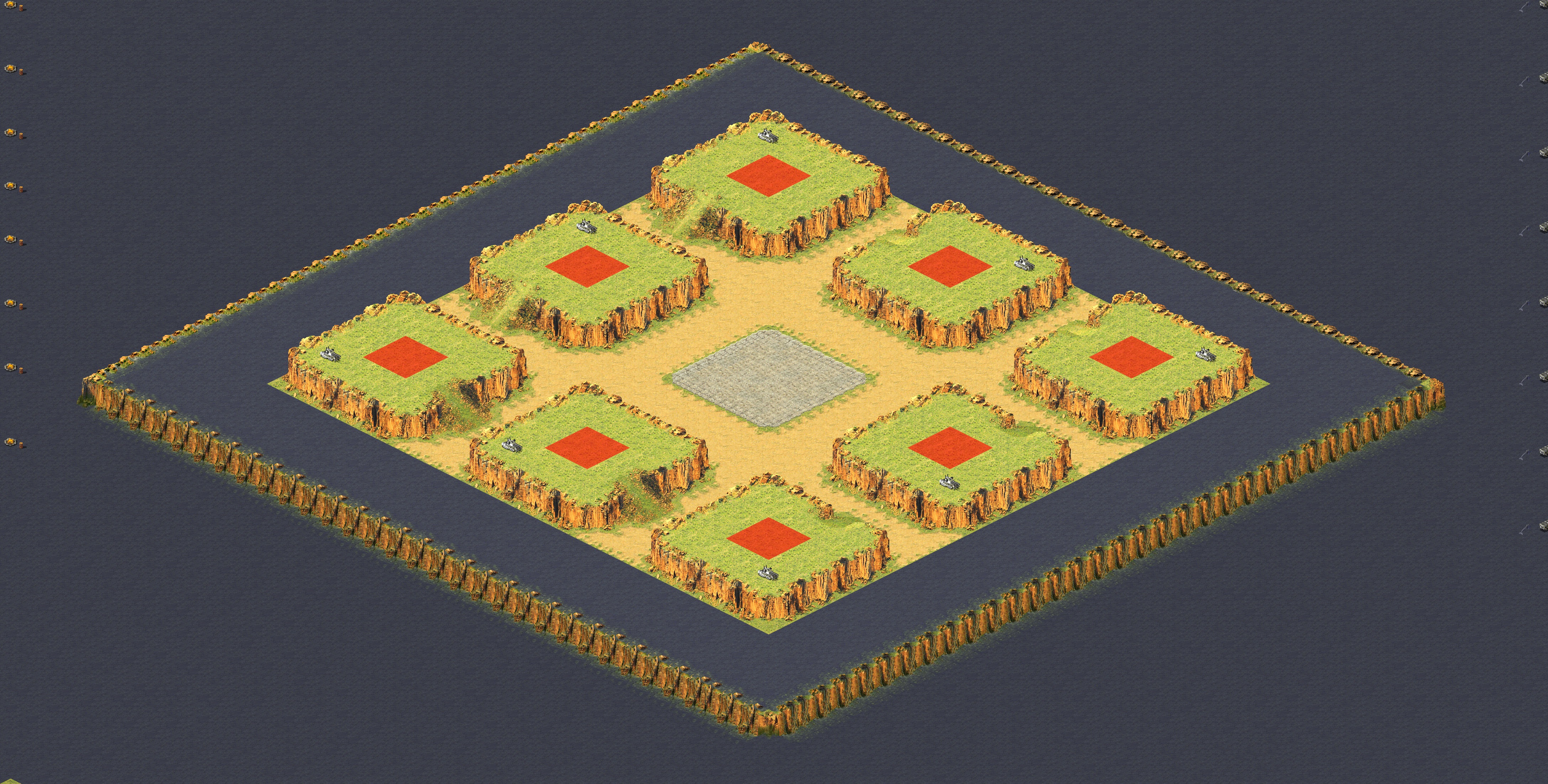 Rendered map: manghe xiaogaoyuan (CD Ver.)