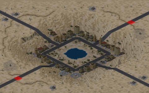 Rendered preview of Sahara Mirage