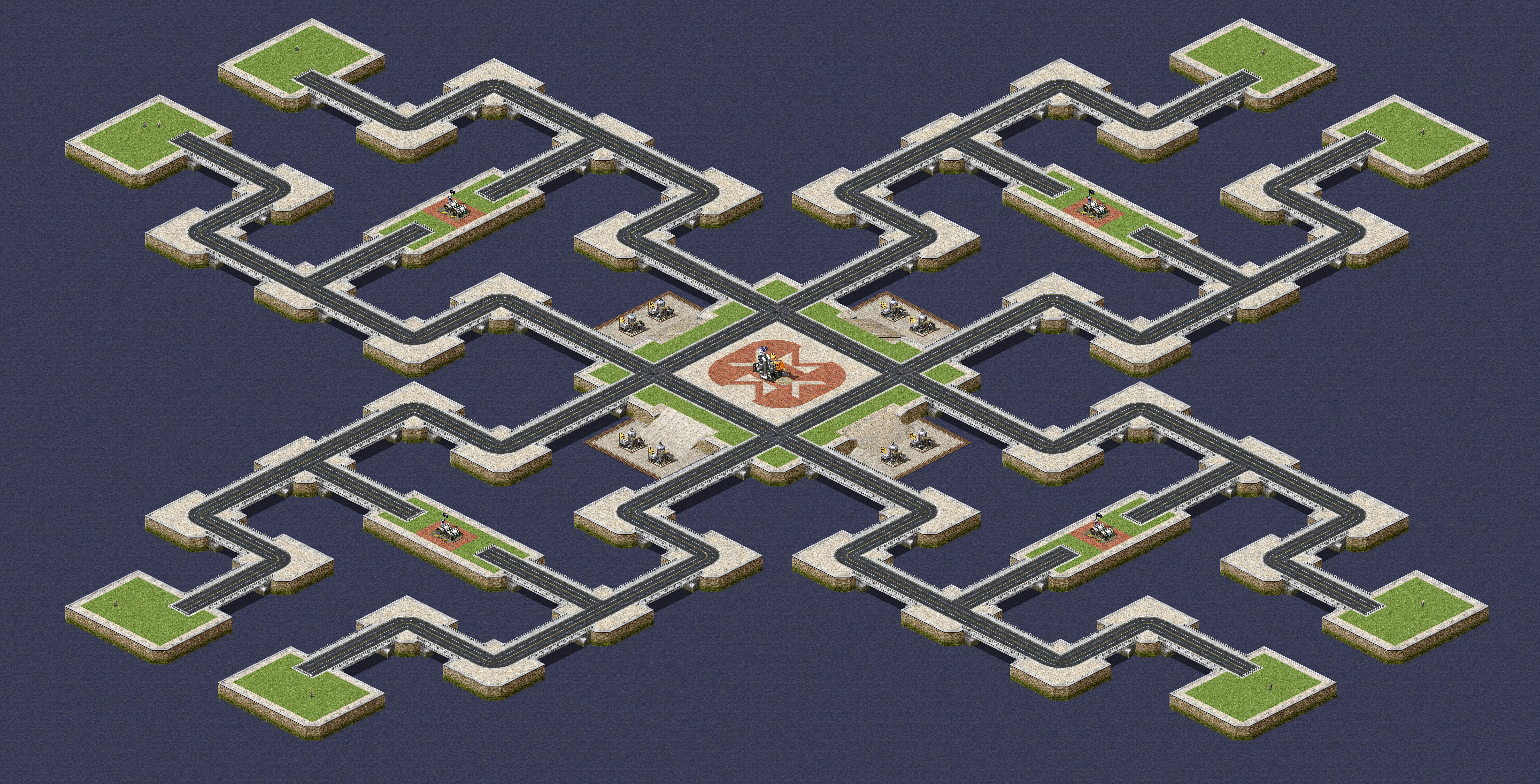 Rendered map: (8) Puzzled