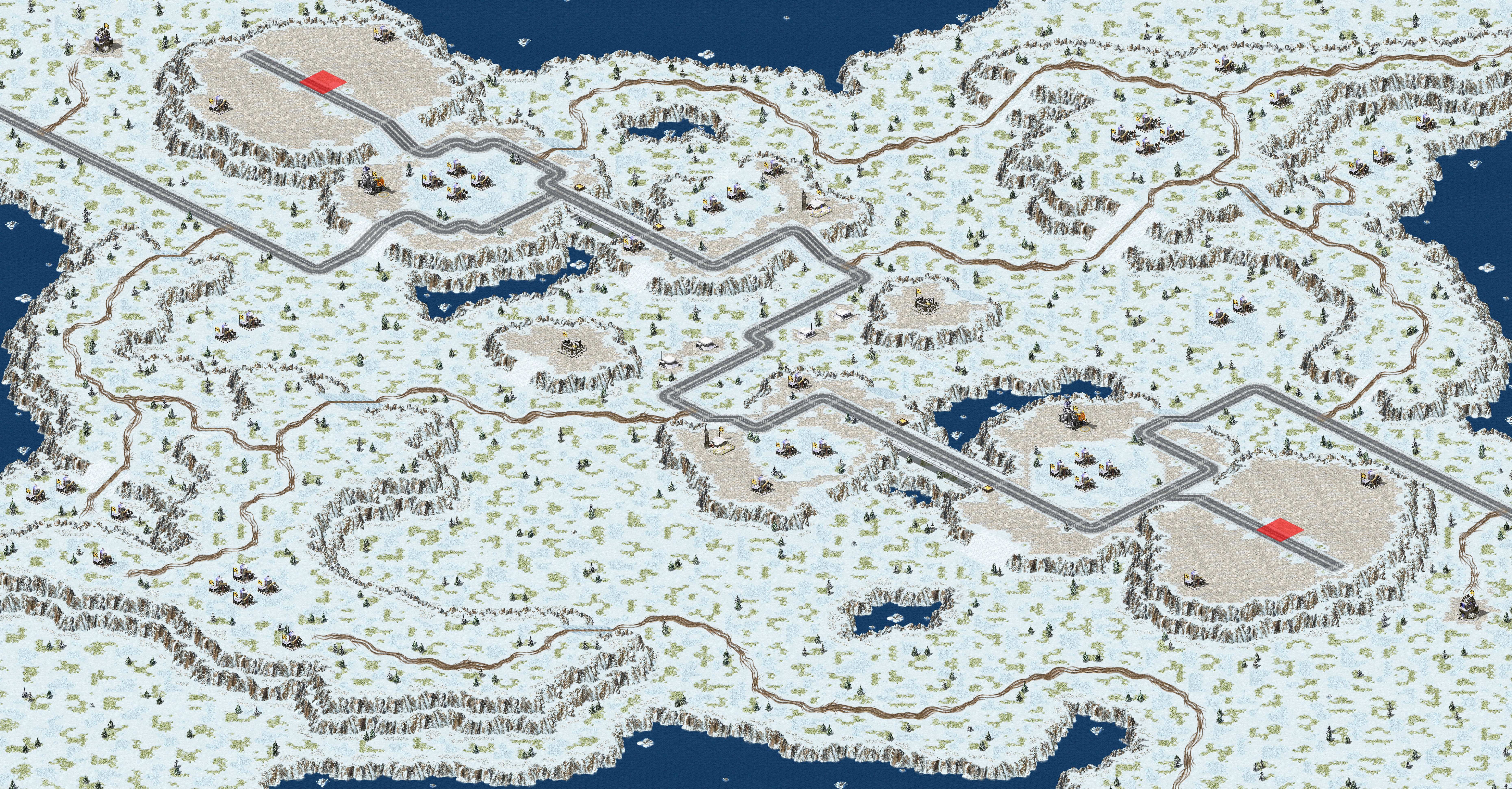 Rendered map: Icebound Fray