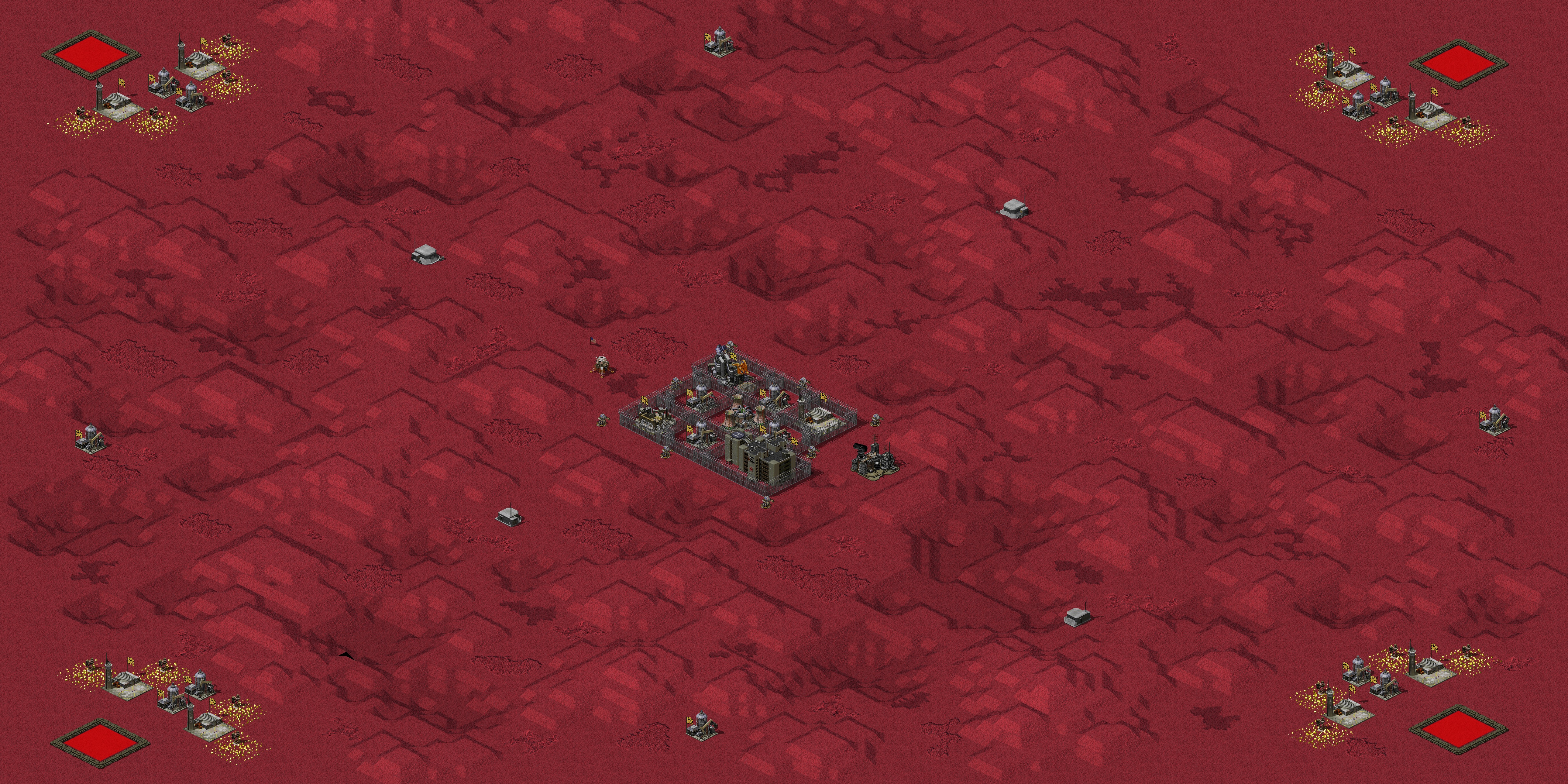 Rendered map: Mars Attacks II