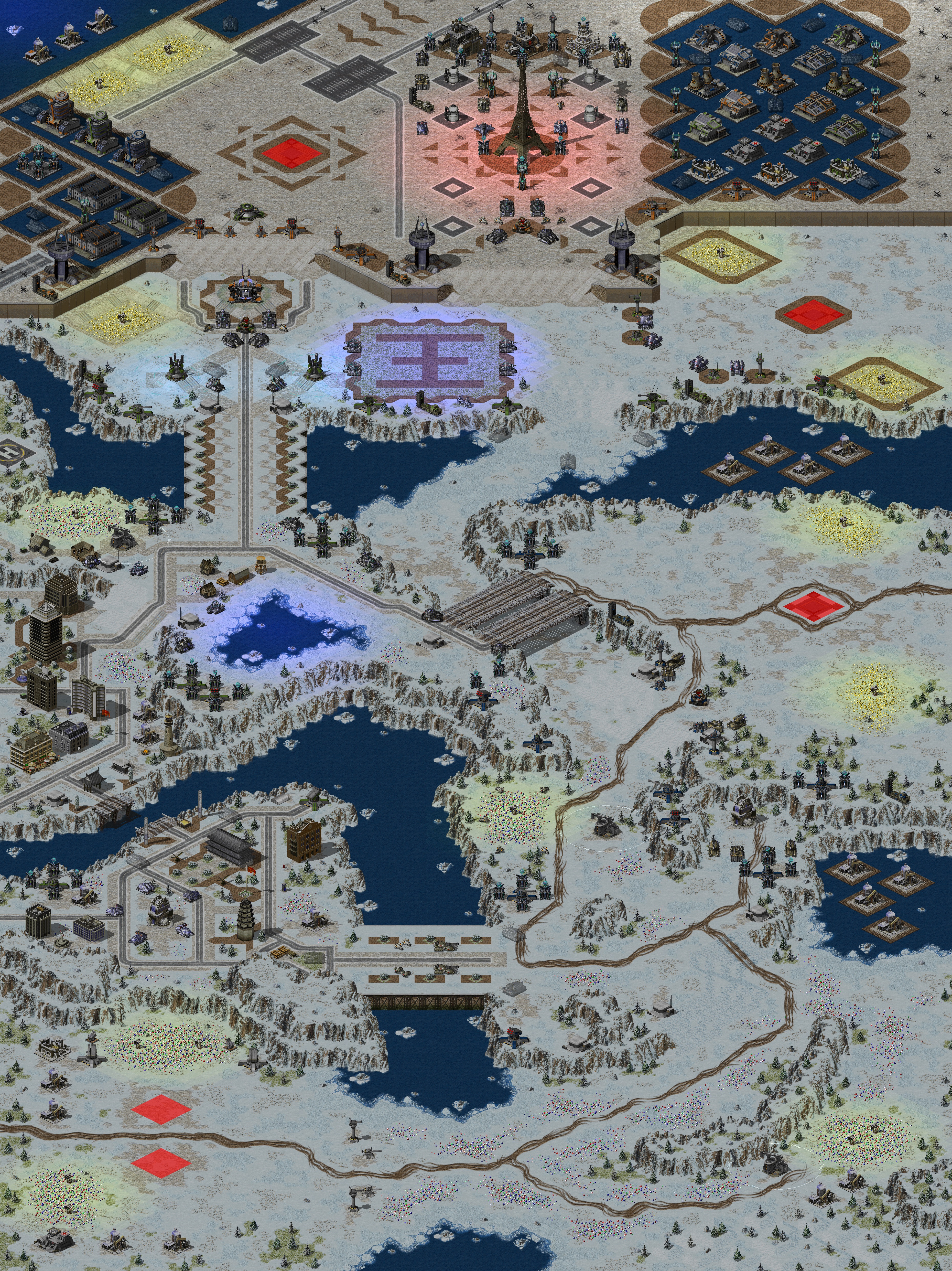 Rendered map: Heavyobject Challenge