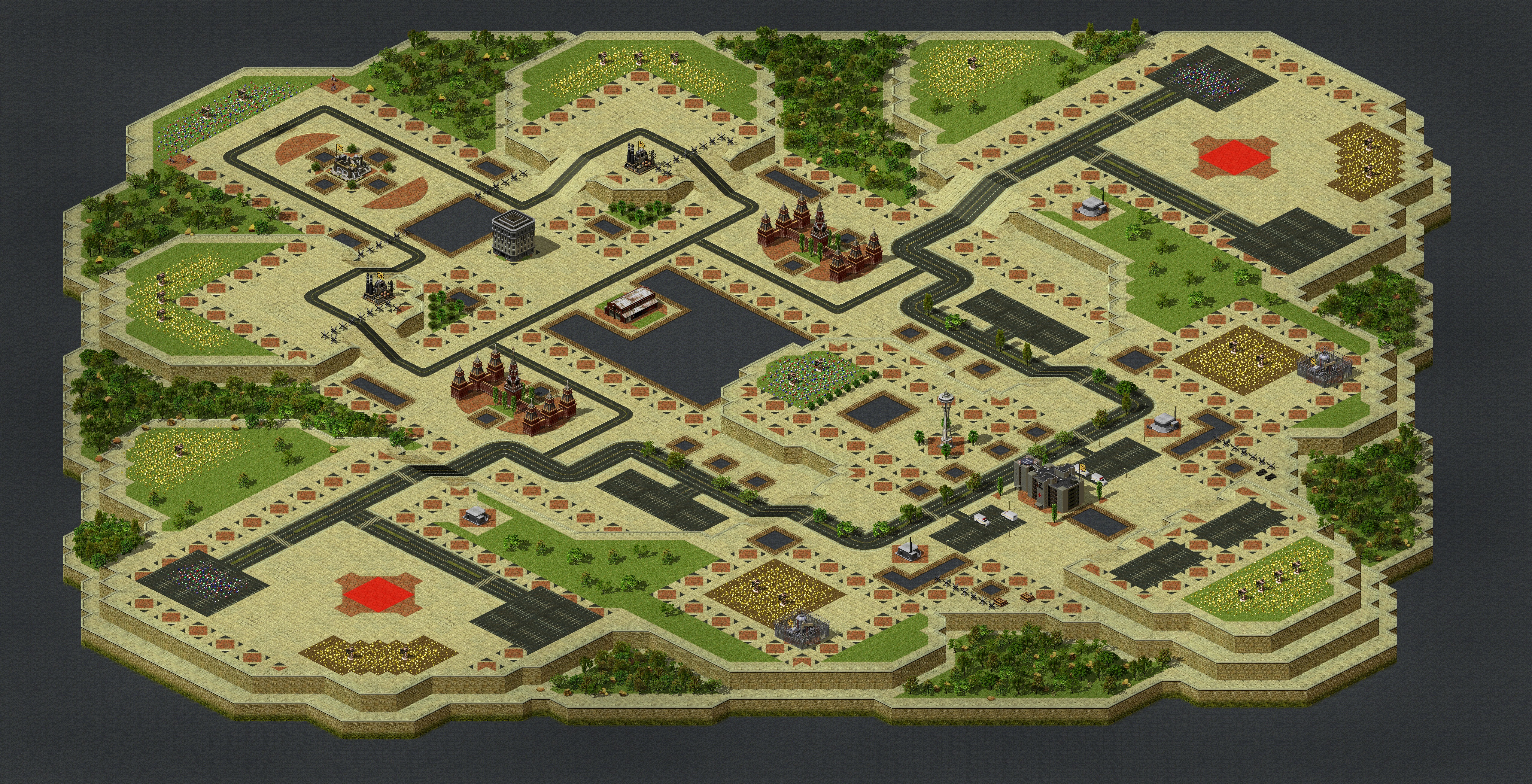 Rendered map: (2) Knightfall