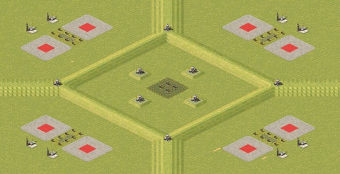 Rendered preview of High Ground (2v2v2v2)