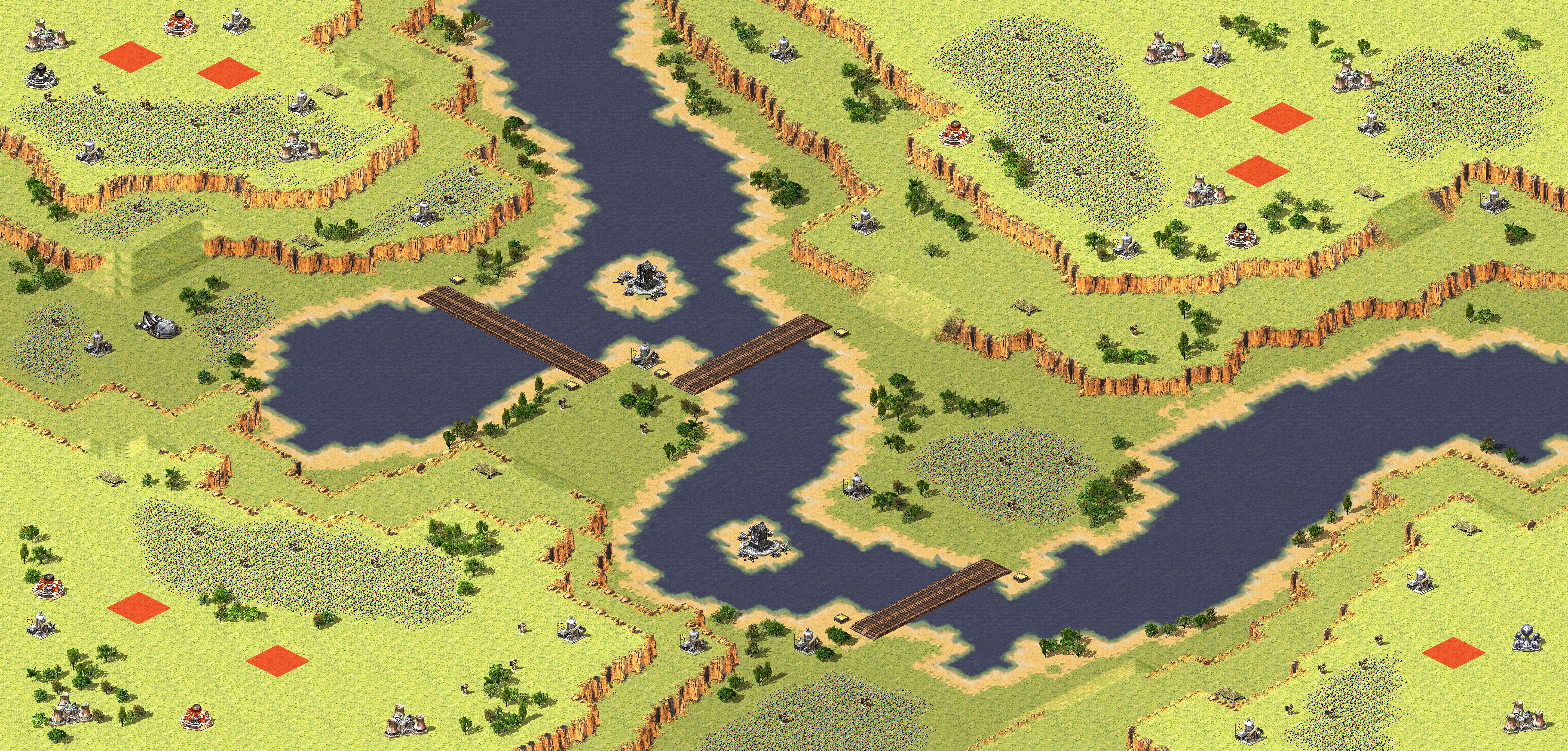 Rendered map: New Allied Victory