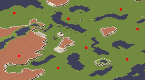 Rendered preview of Tank Battle Wide Road