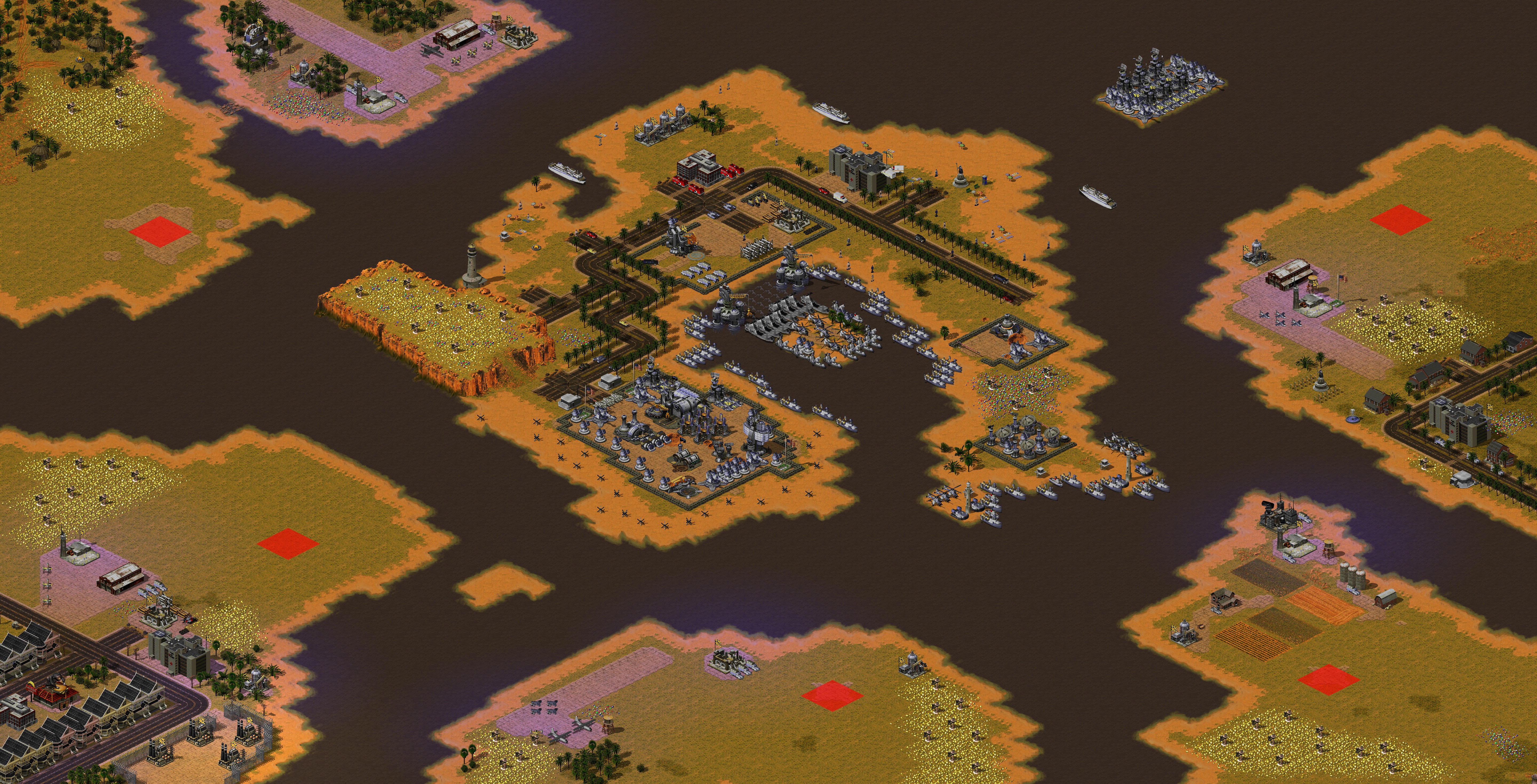 Rendered map: Pearl Harbour: Before The Strike