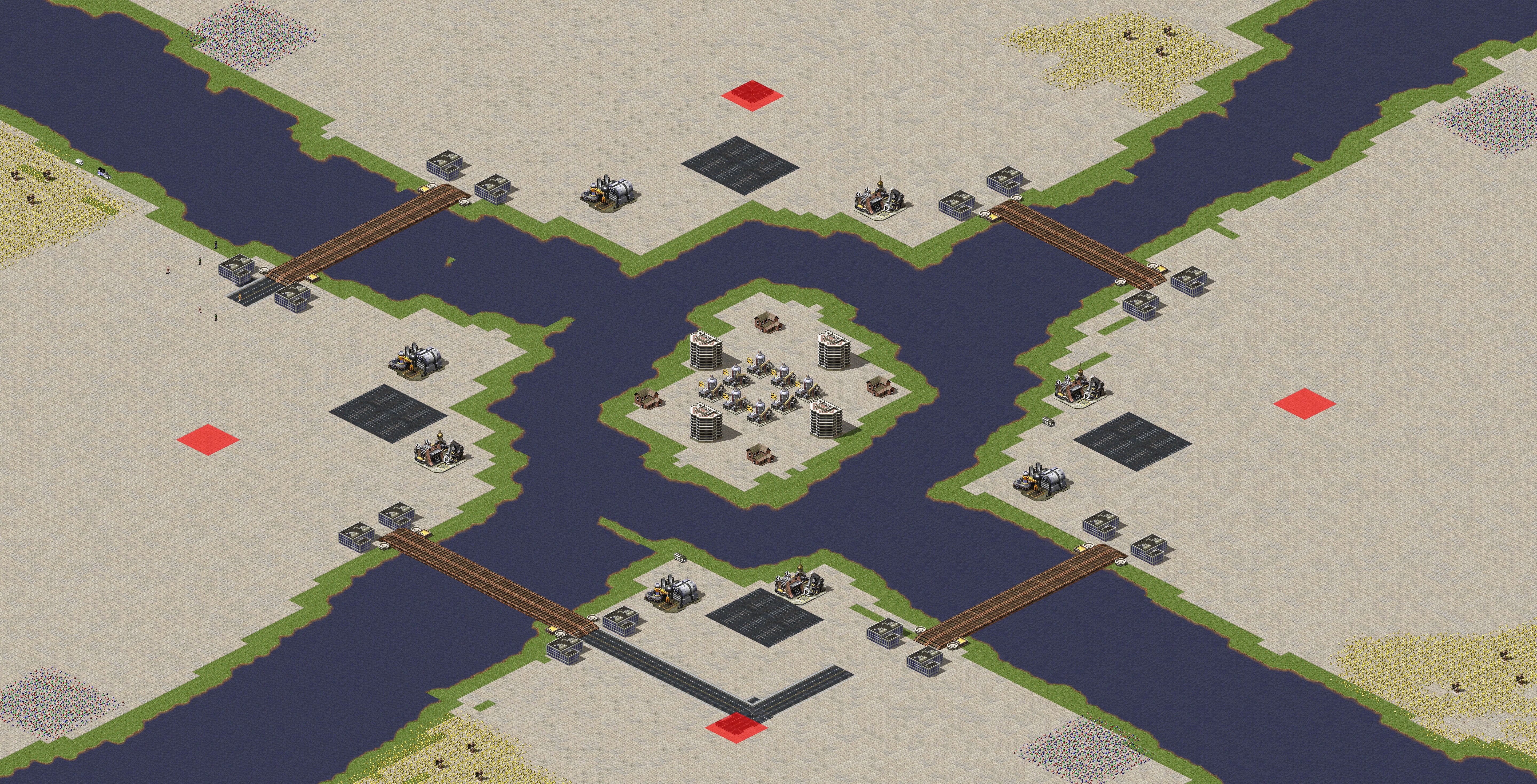 Rendered map: Sea Battle