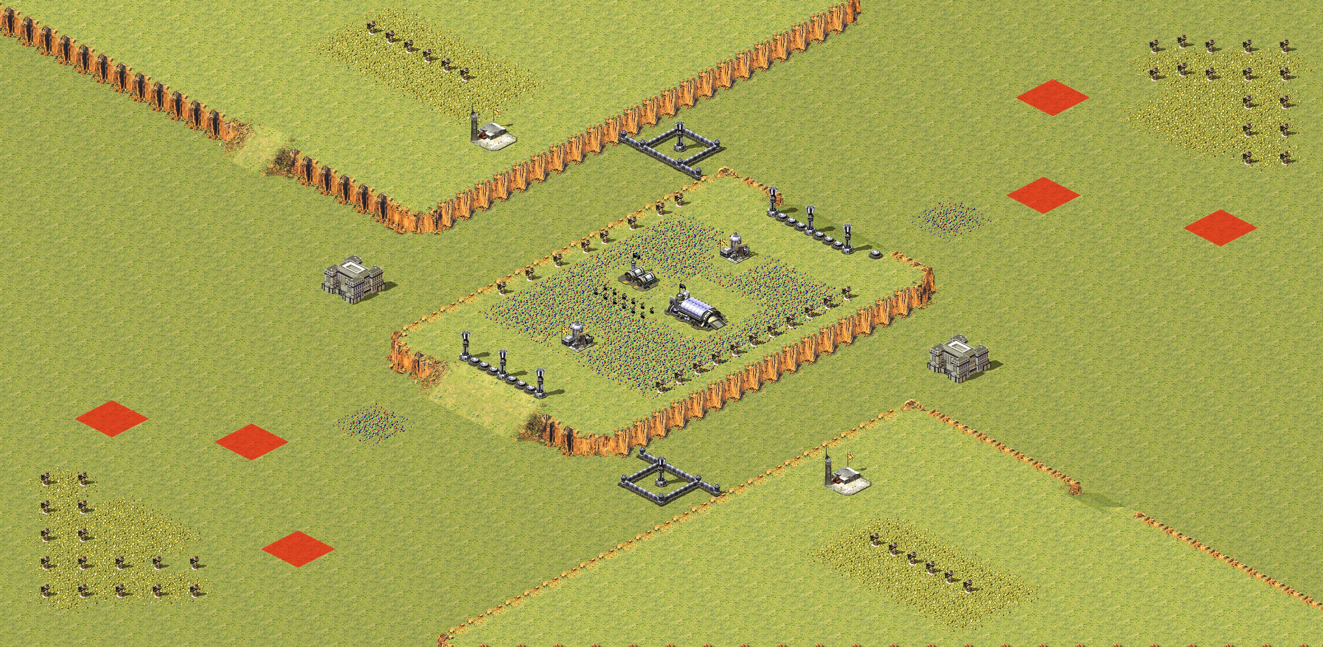 Rendered map: Team Battle Spy Drop 3v3