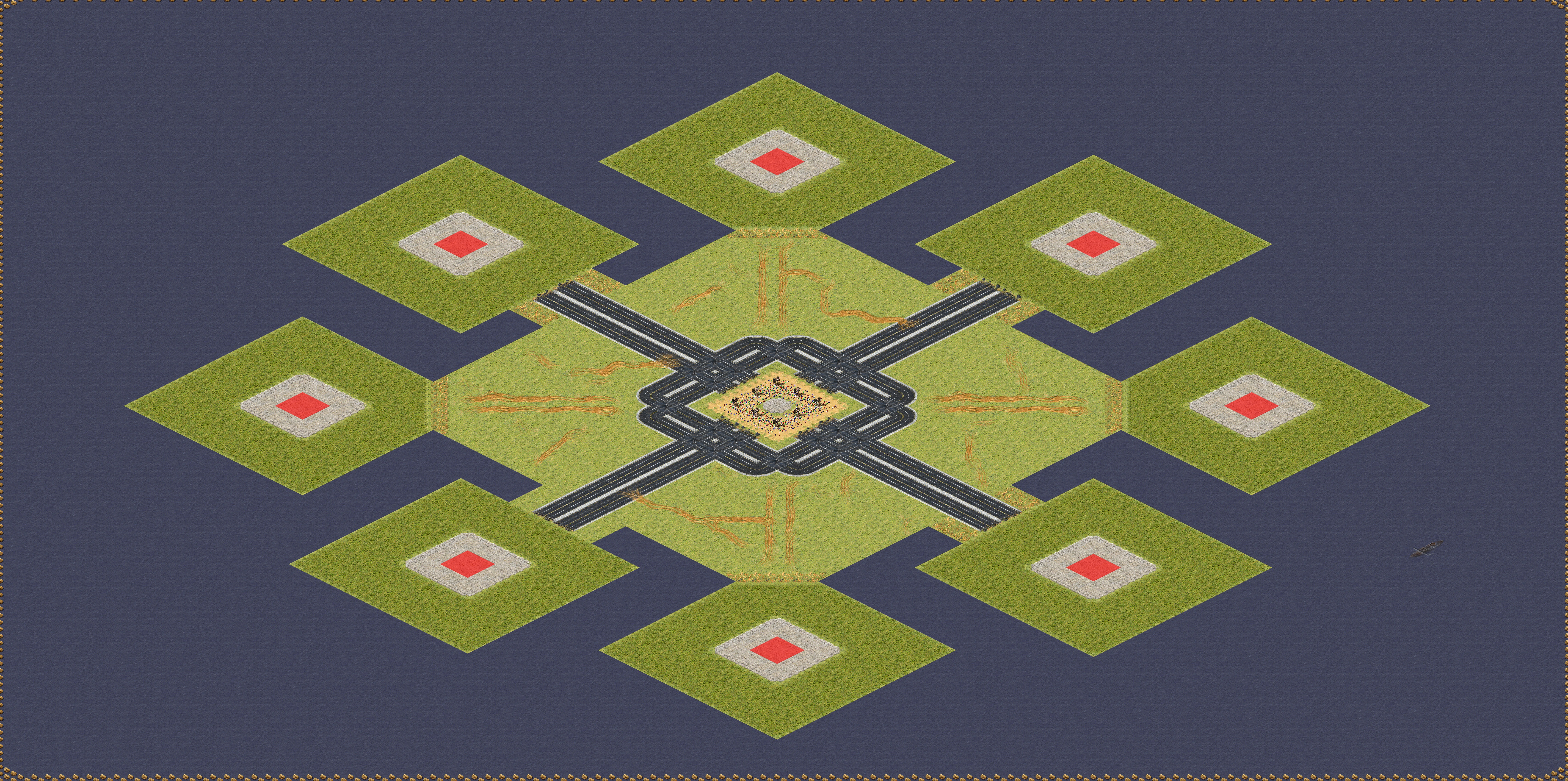 Rendered map: Imbalanced Patch of Land - Tech Kill Grab