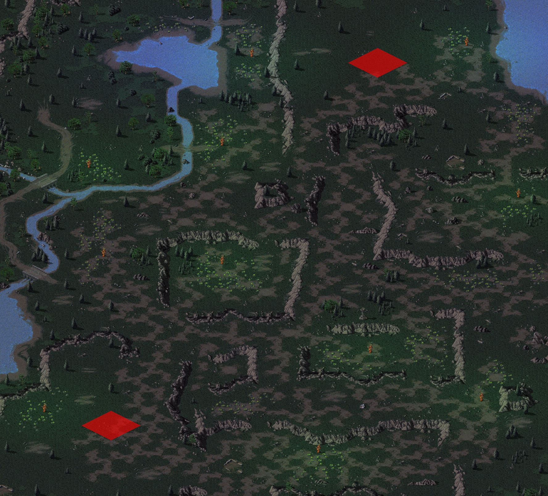 Rendered map: Pitfall