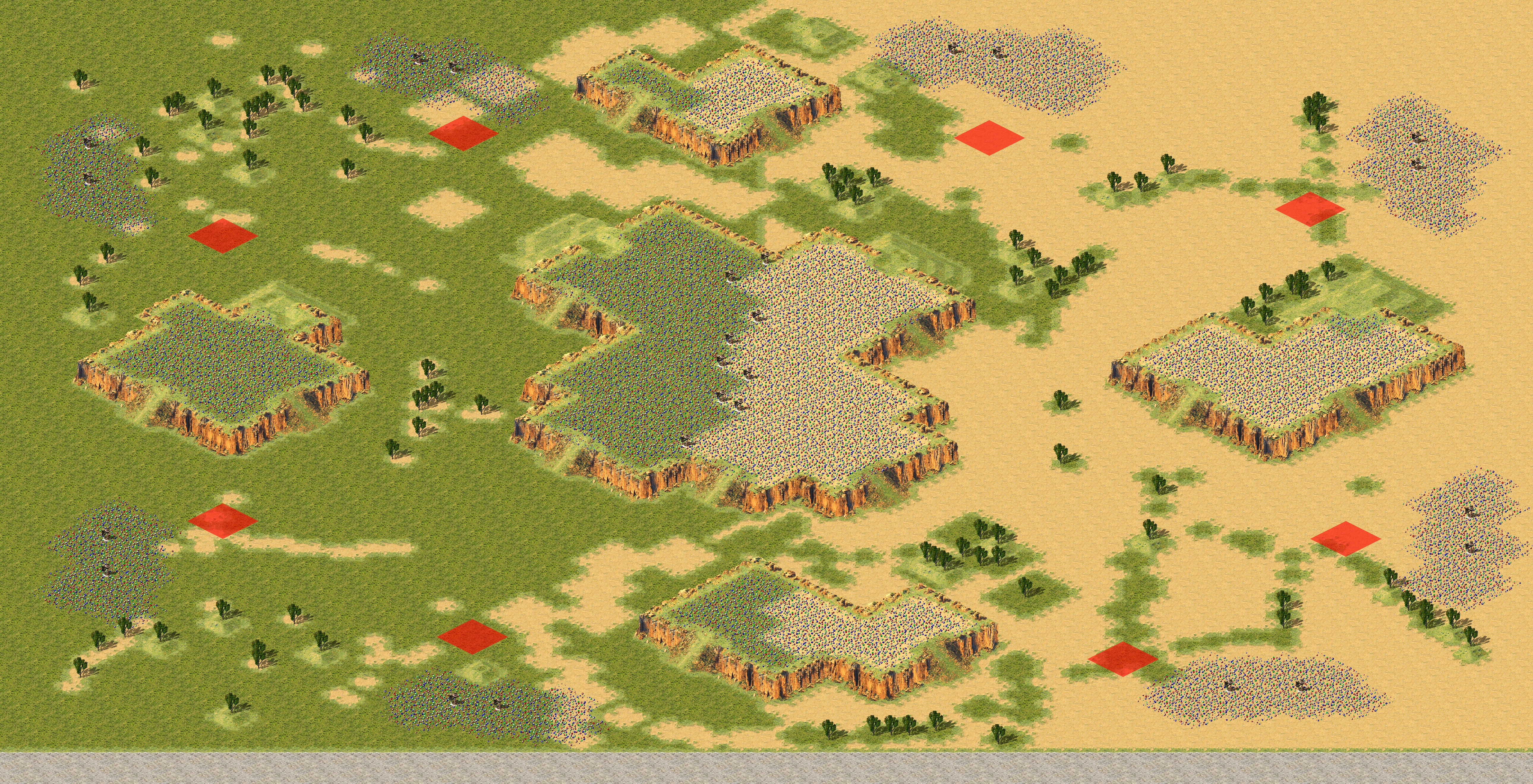 Rendered map: xT Oasis Melee