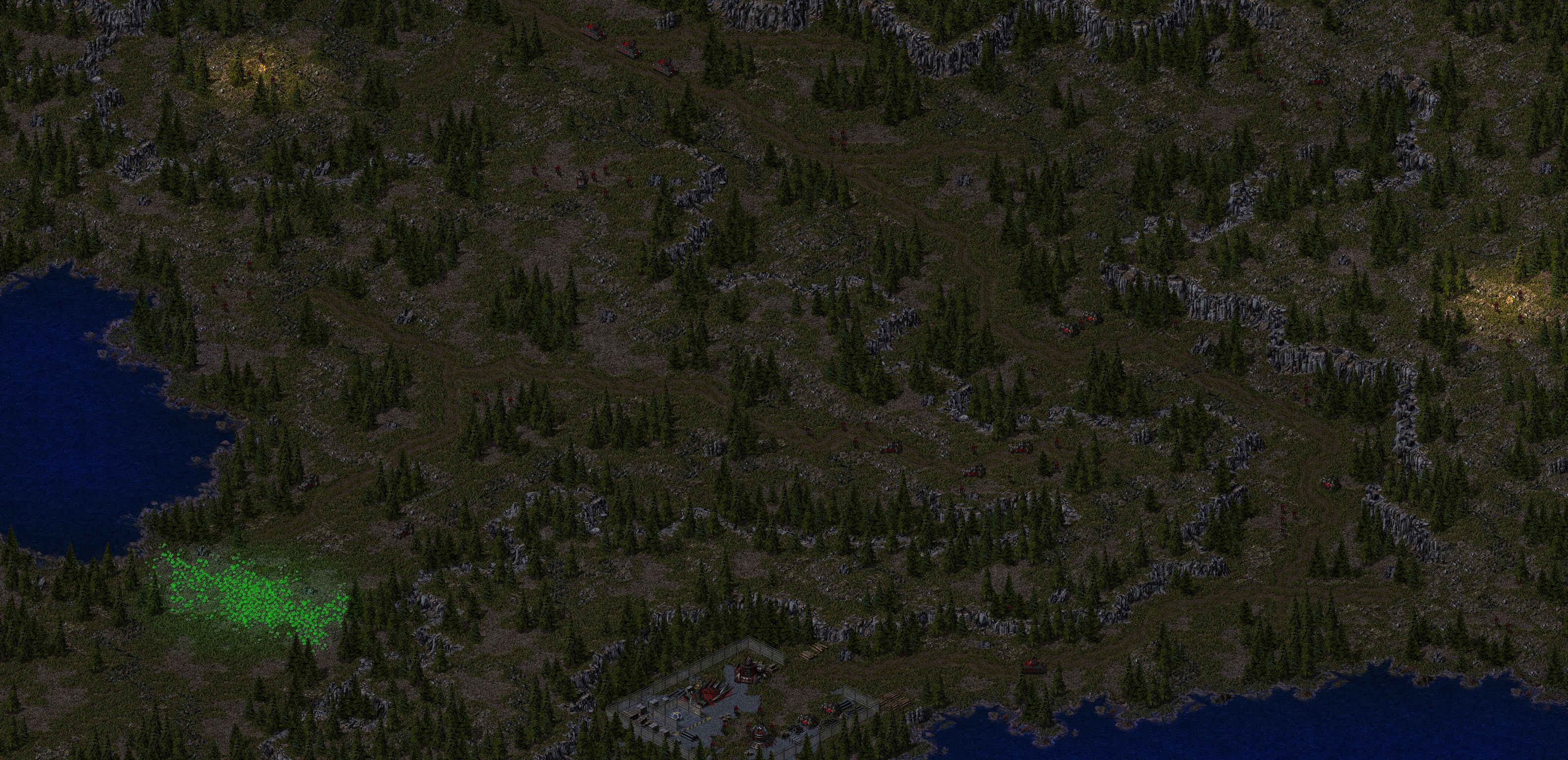 Rendered map: GDI Mission 03: Get the Rods Back