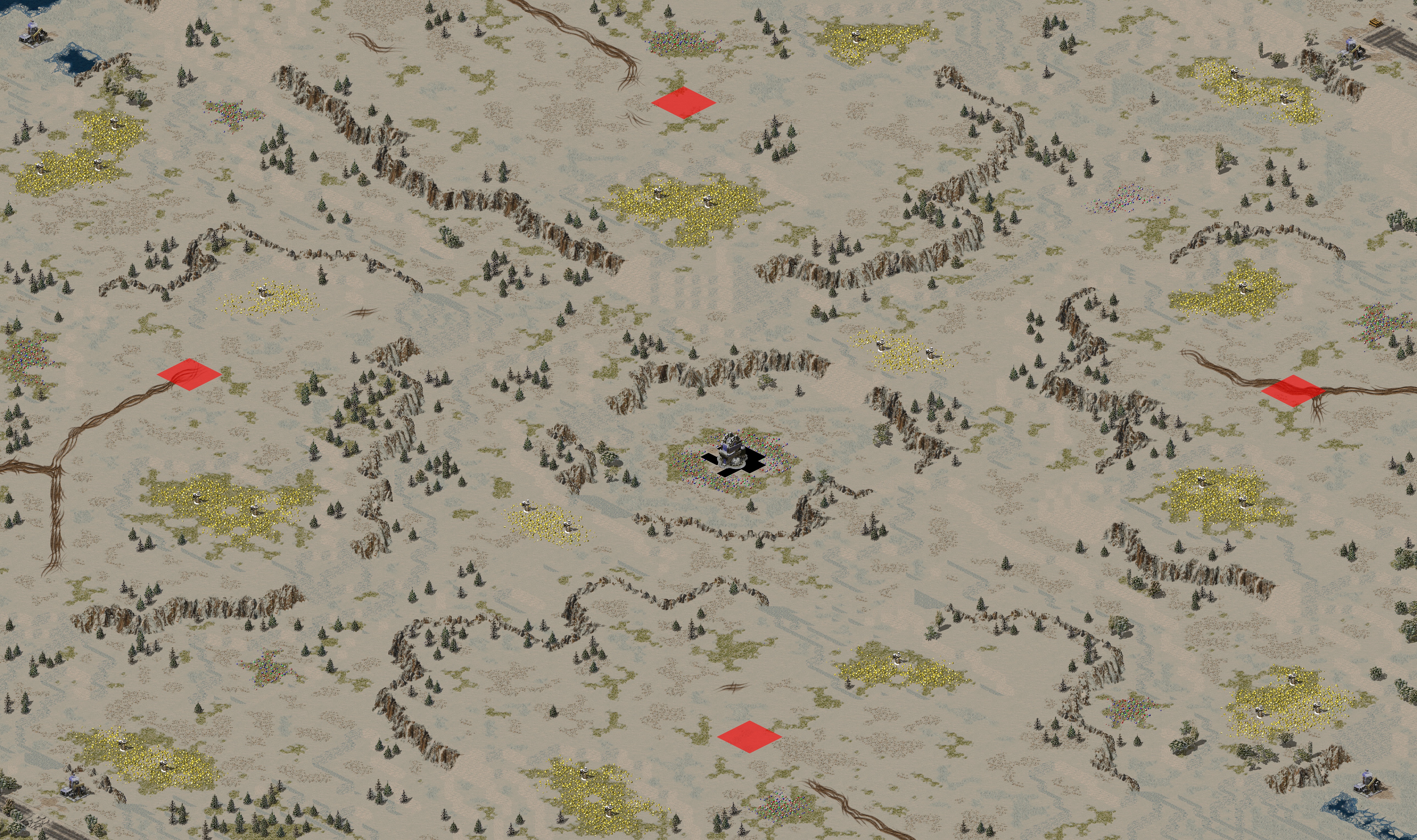 Rendered map: Coldest Peak