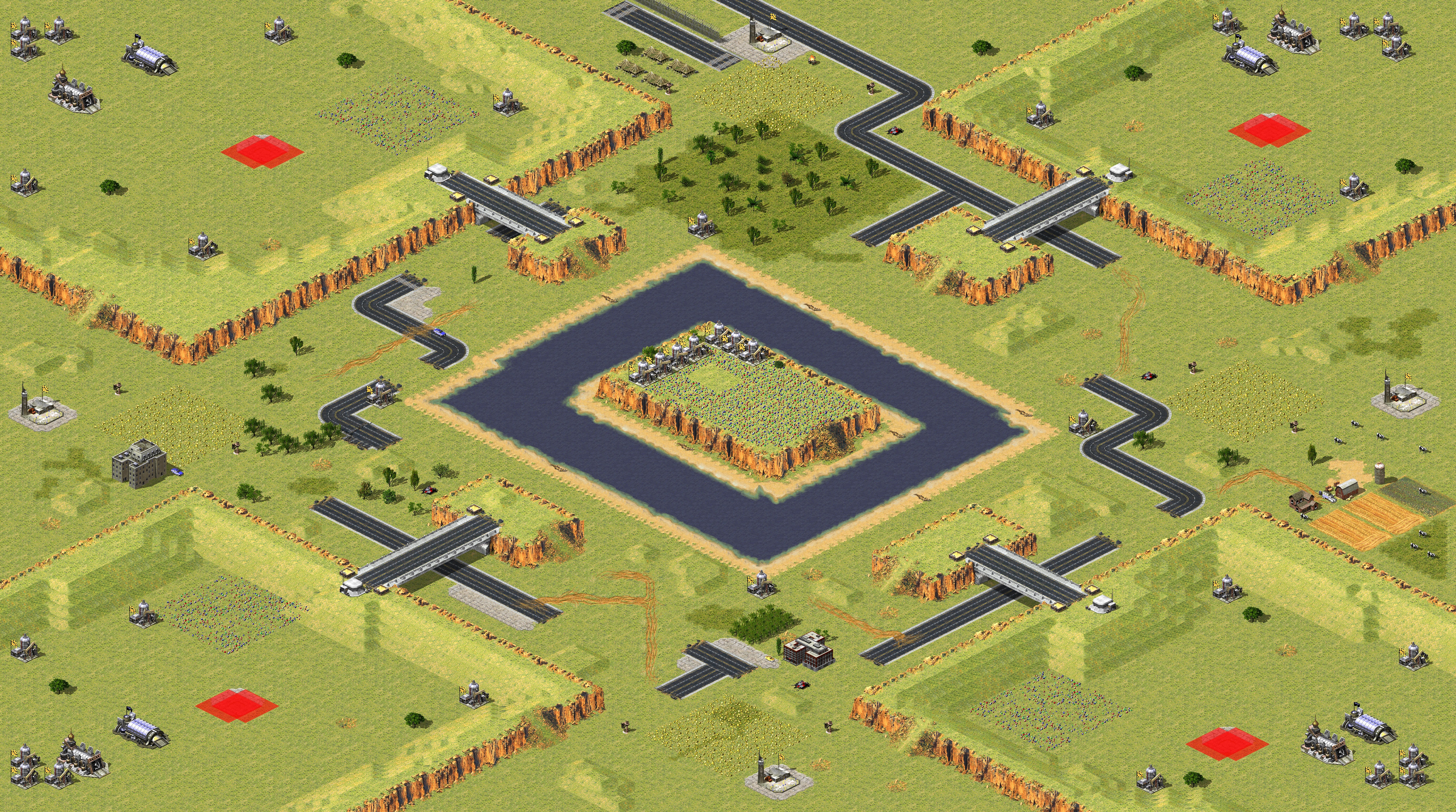 Rendered map: Country Derricks