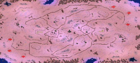 Rendered preview of Glacial Alleys