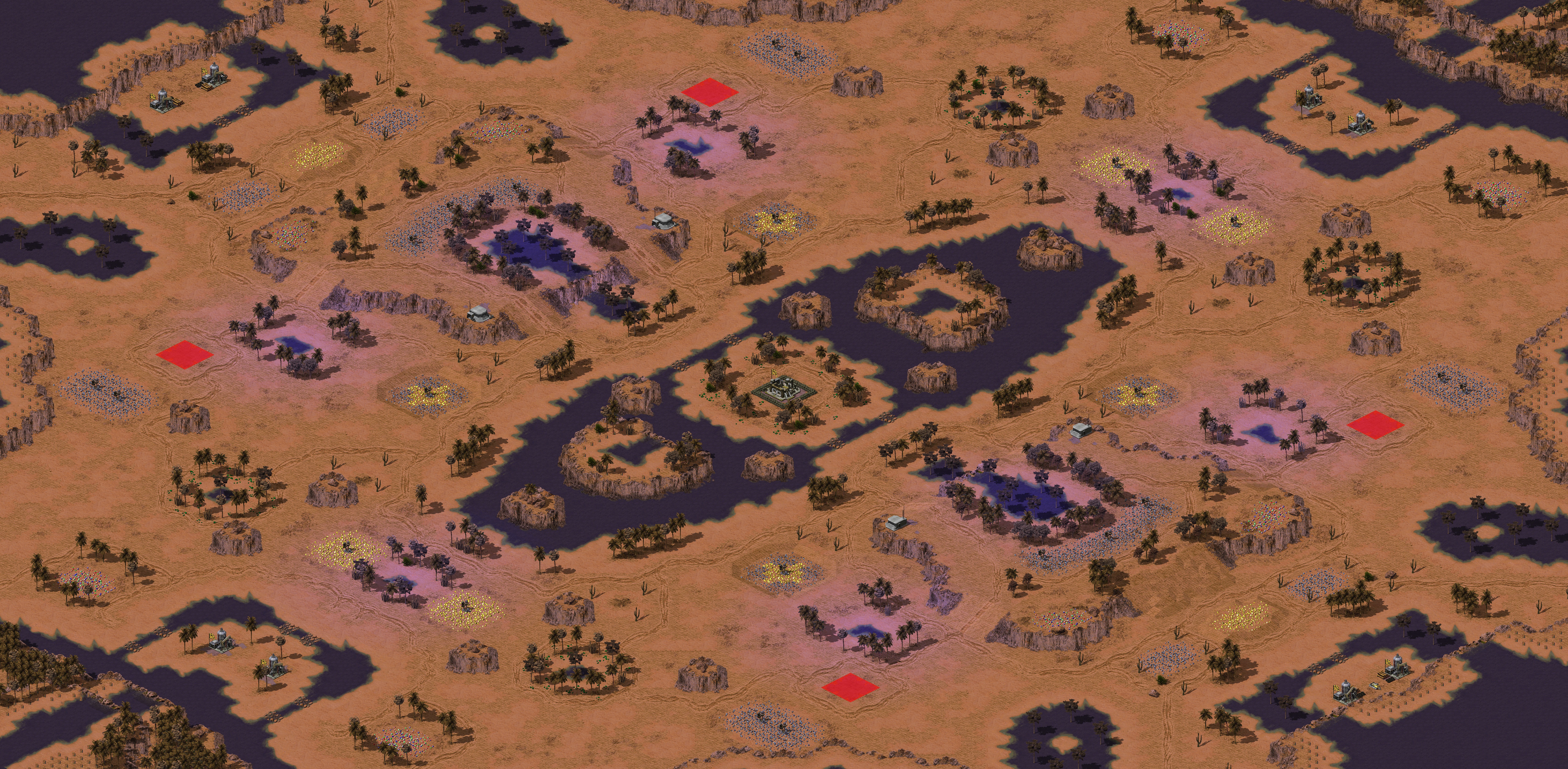 Rendered map: Red Sun Canyon