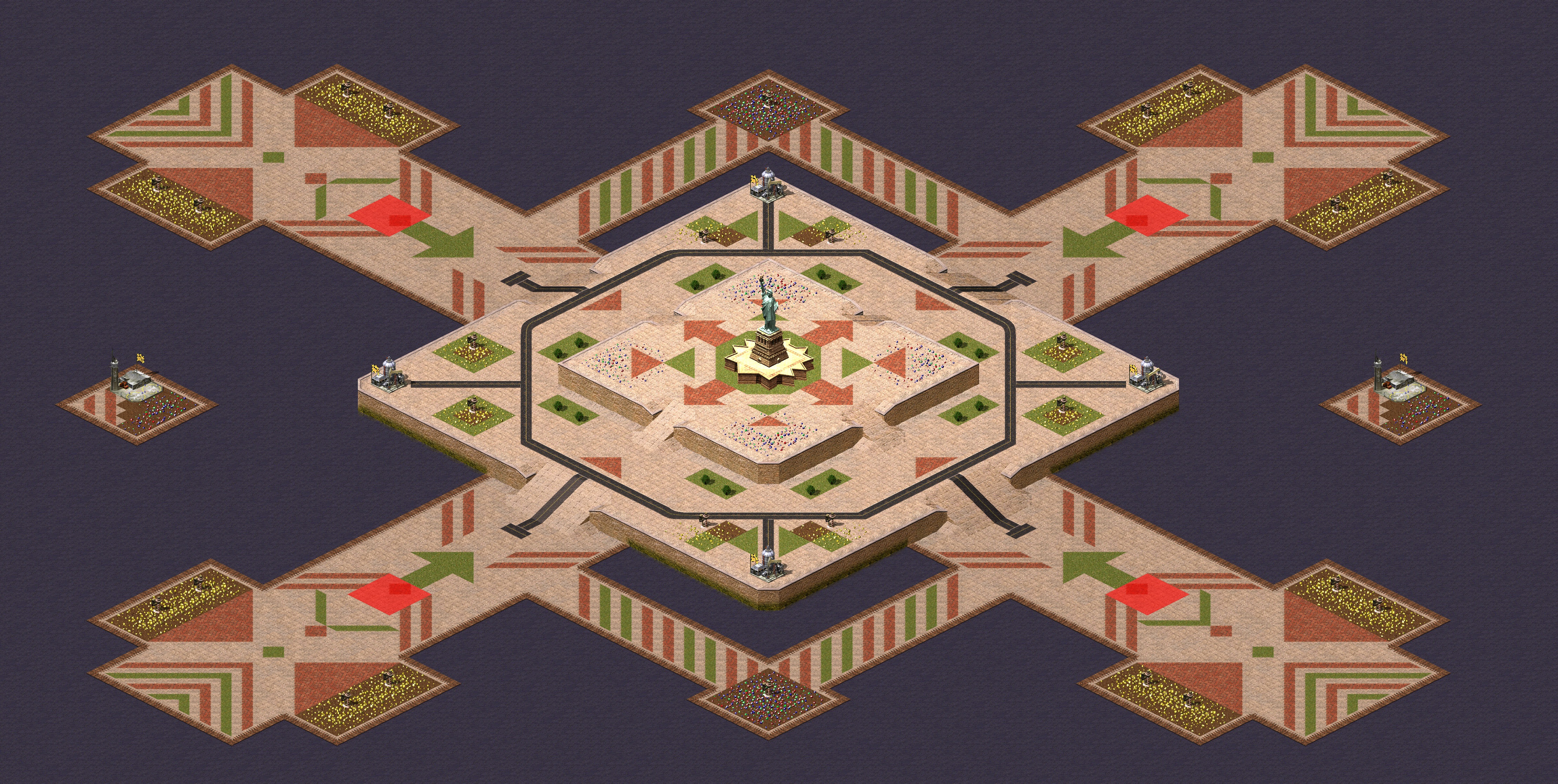 Rendered map: 正式锦标赛地图J