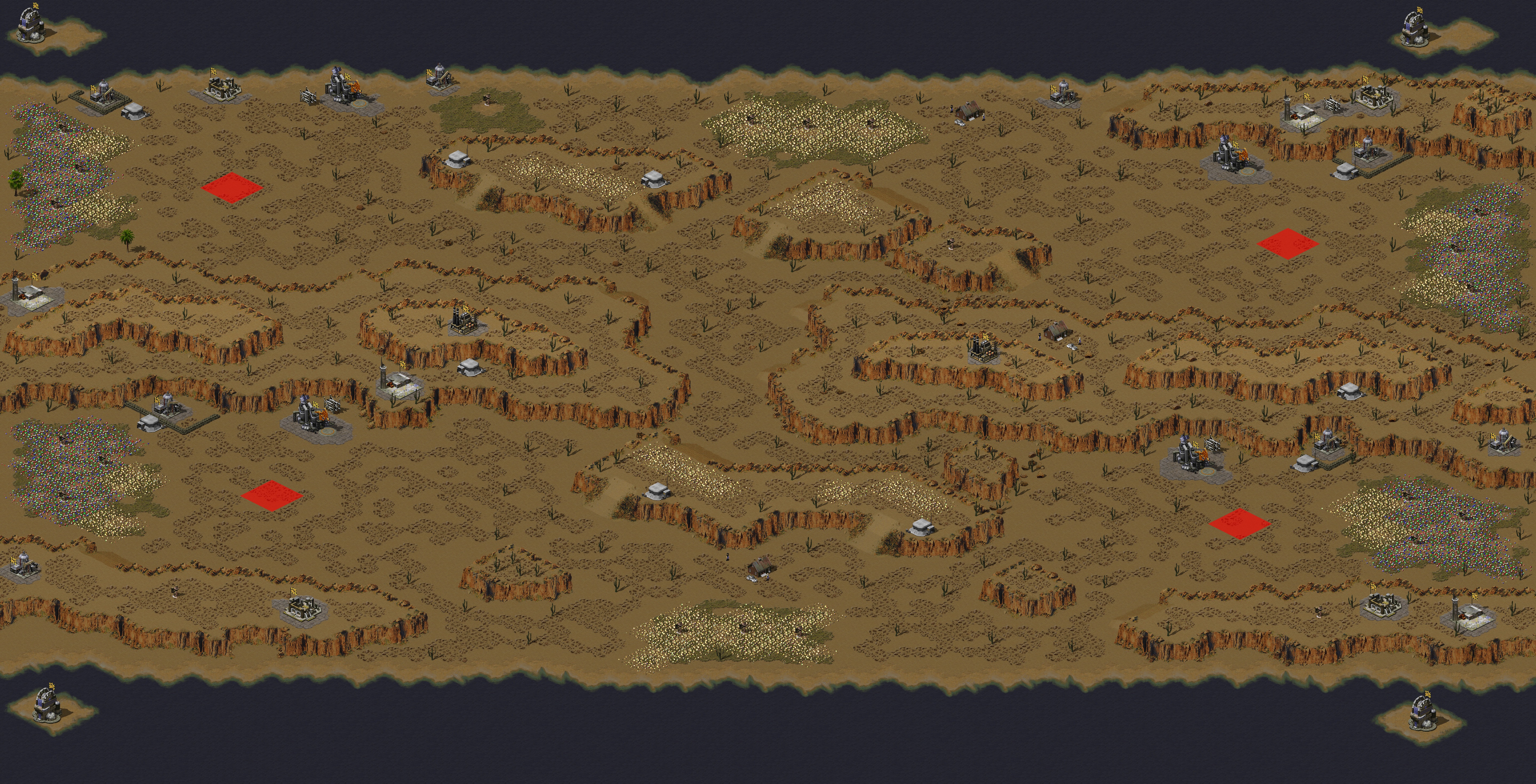 Rendered map: MO: Desert Peaks