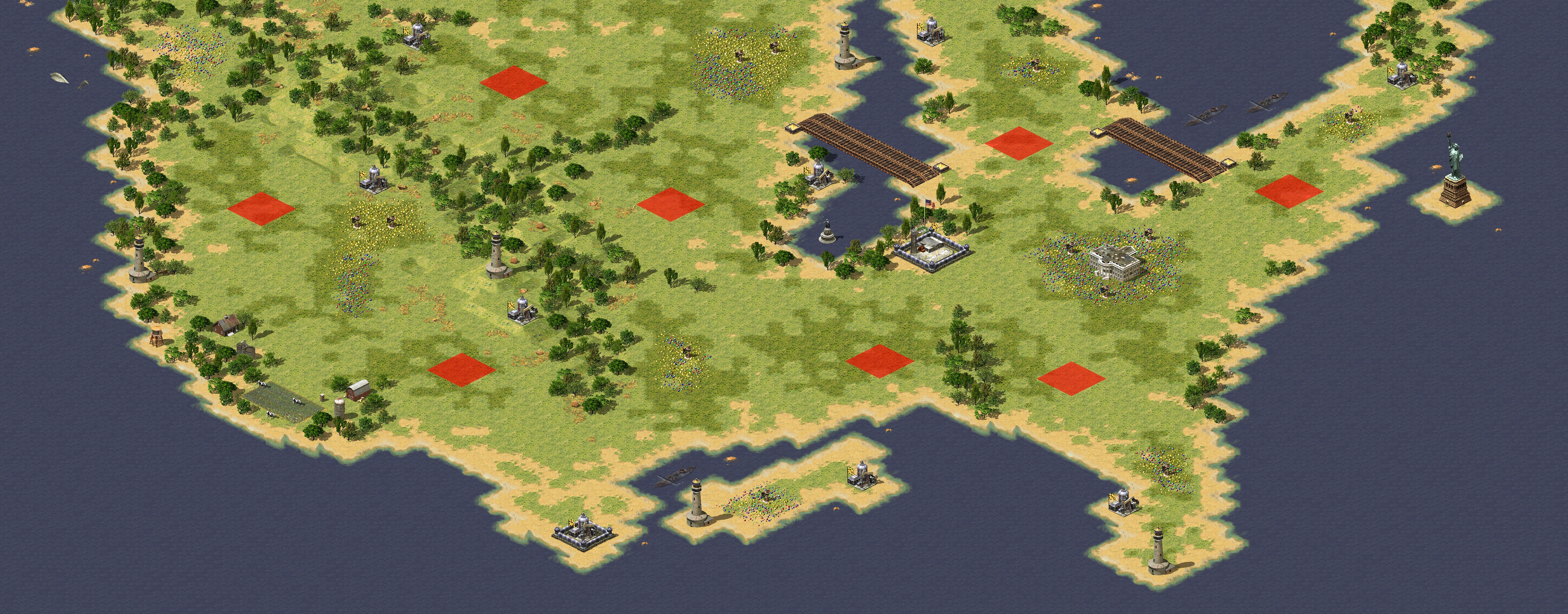 Rendered map: America Patch
