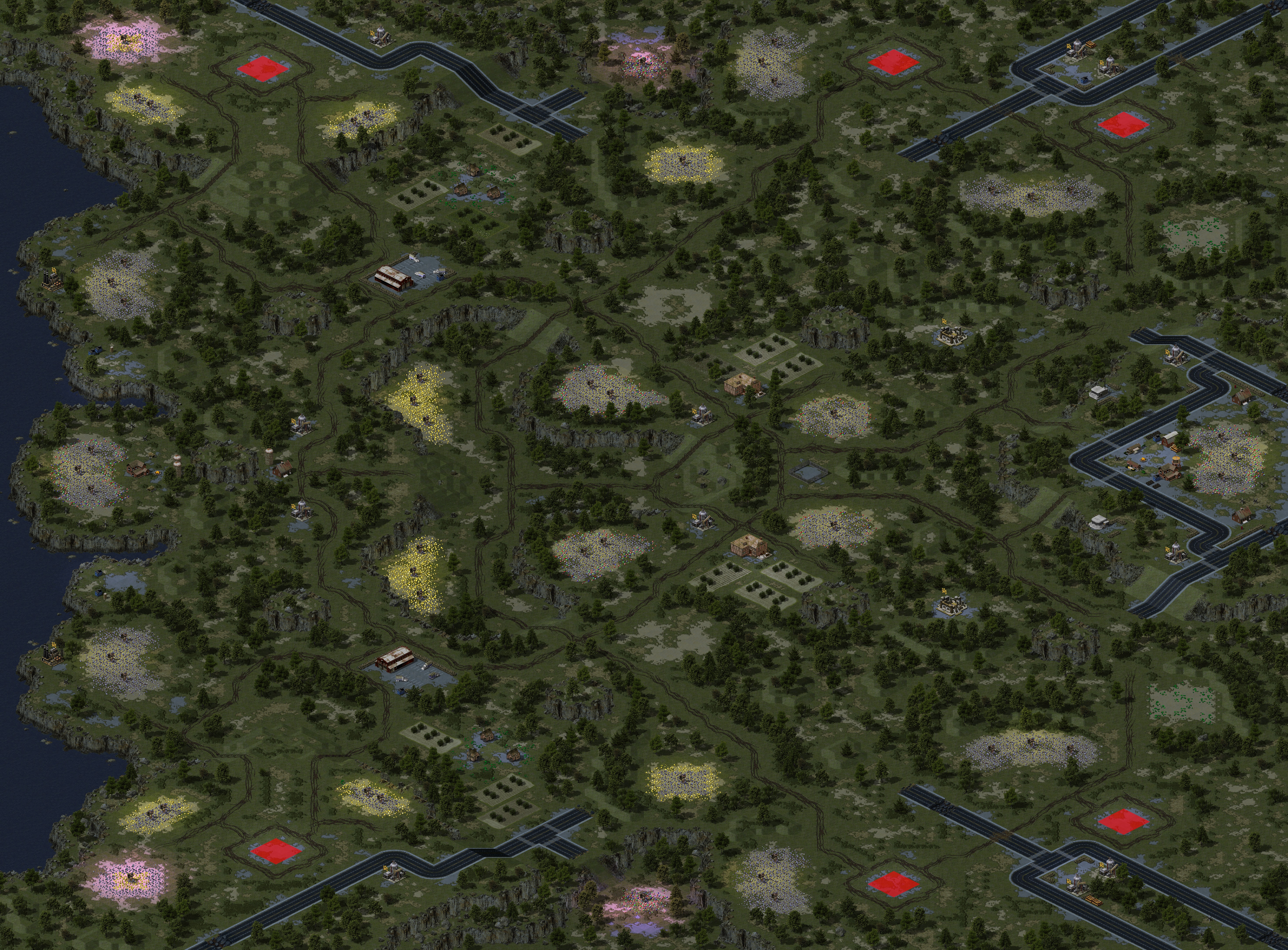 Rendered map: Shrouded Canyon