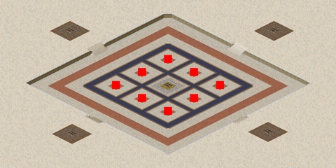 Rendered preview of Small Eagle Patch