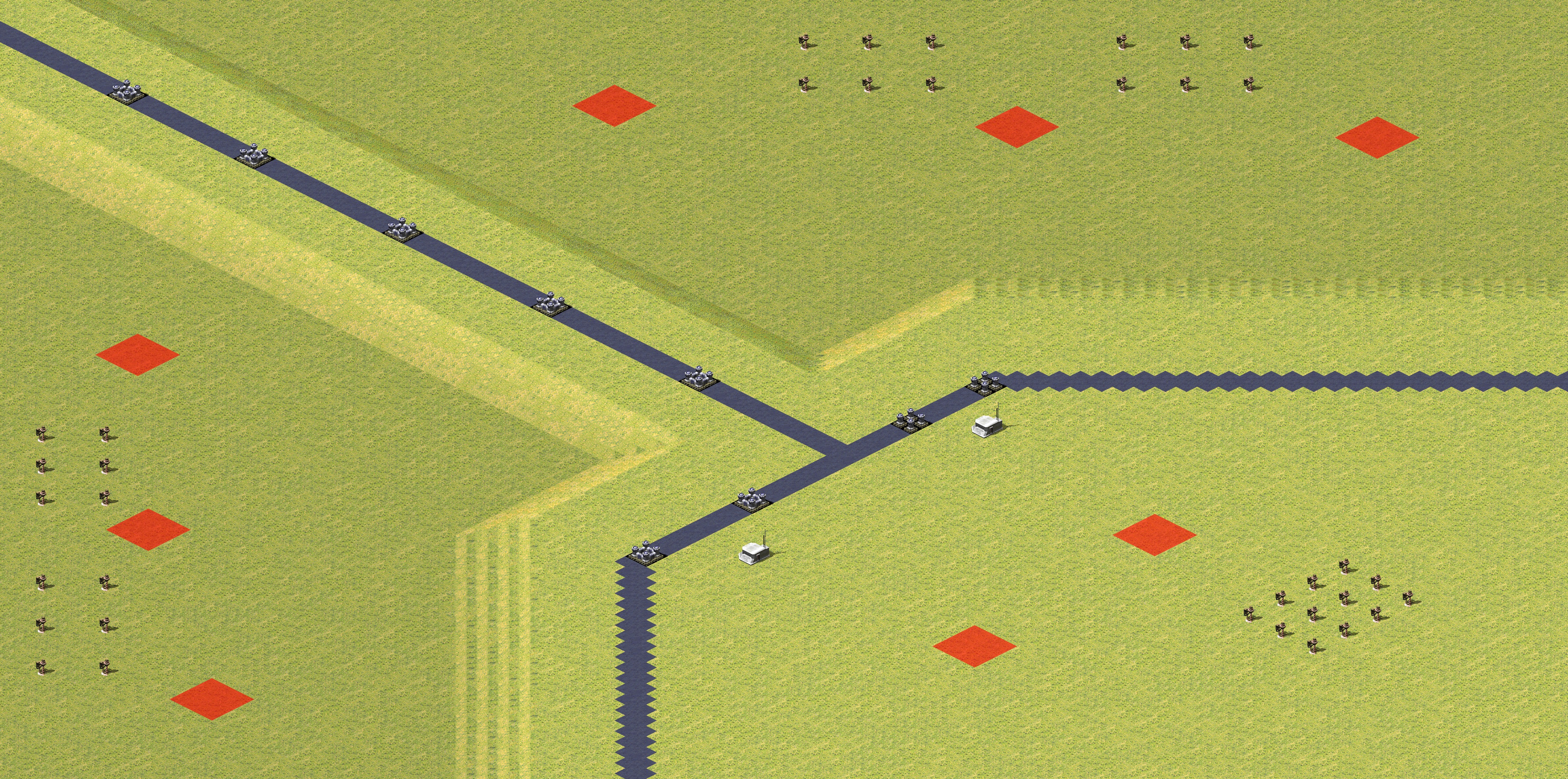 Rendered map: Poor 3v3v2