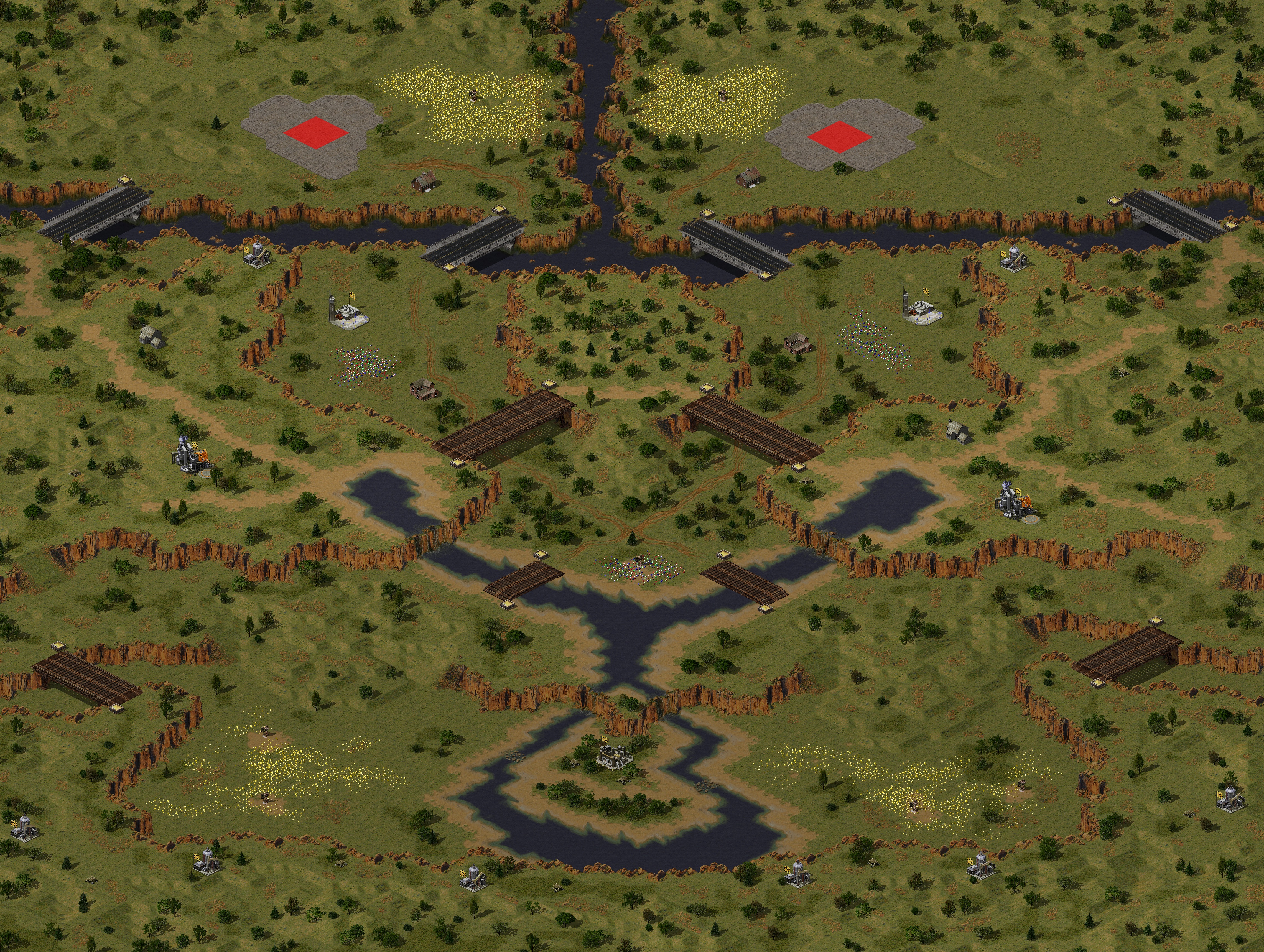 Rendered map: Crazy with Fear