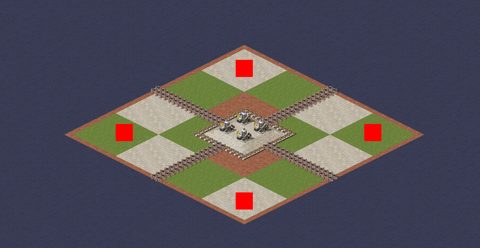Rendered preview of Land Conflict (4v4)