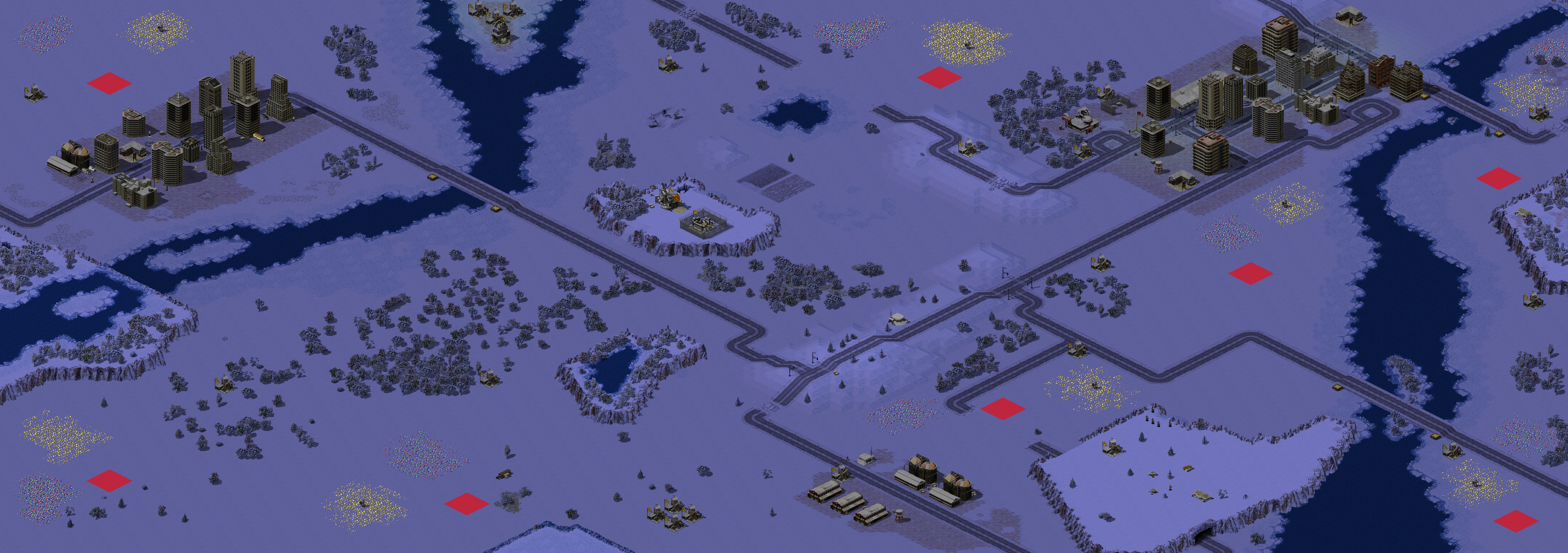 Rendered map: Below 32 Degrees