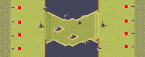 Rendered preview of Broken Bridge Clash 4v4