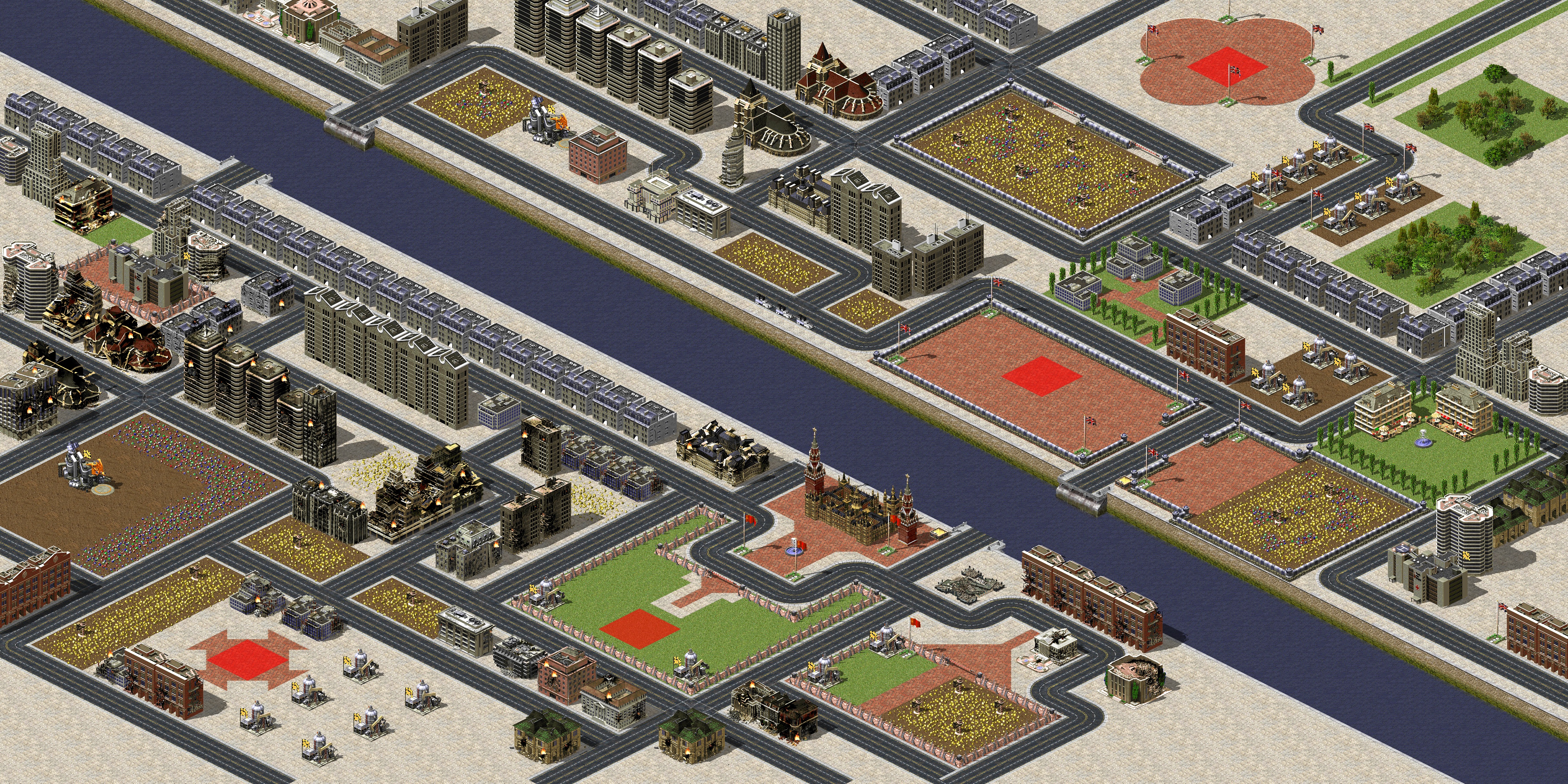 Rendered map: One Bridge