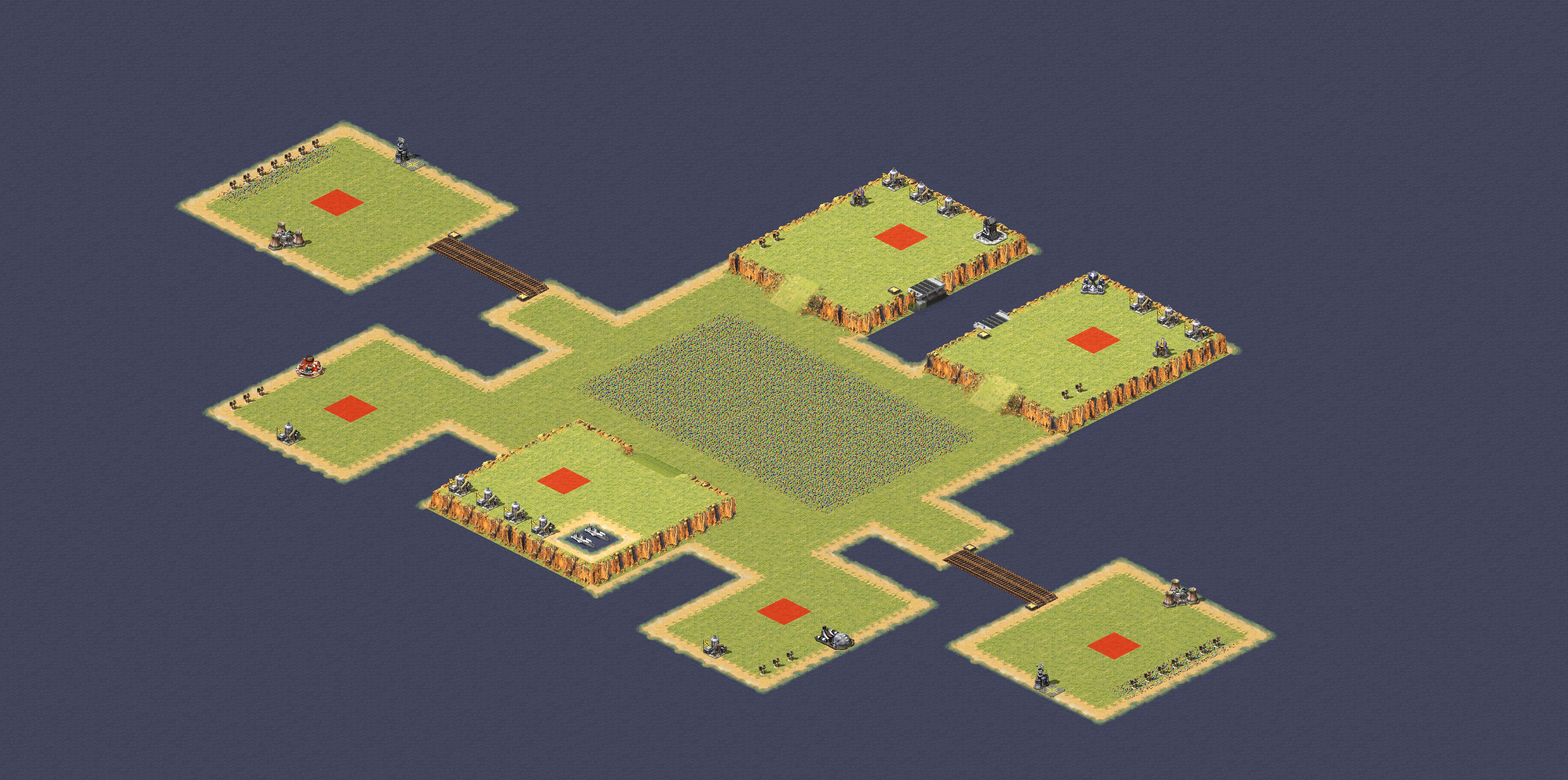 Rendered map: Unfair Patch of Land Contention