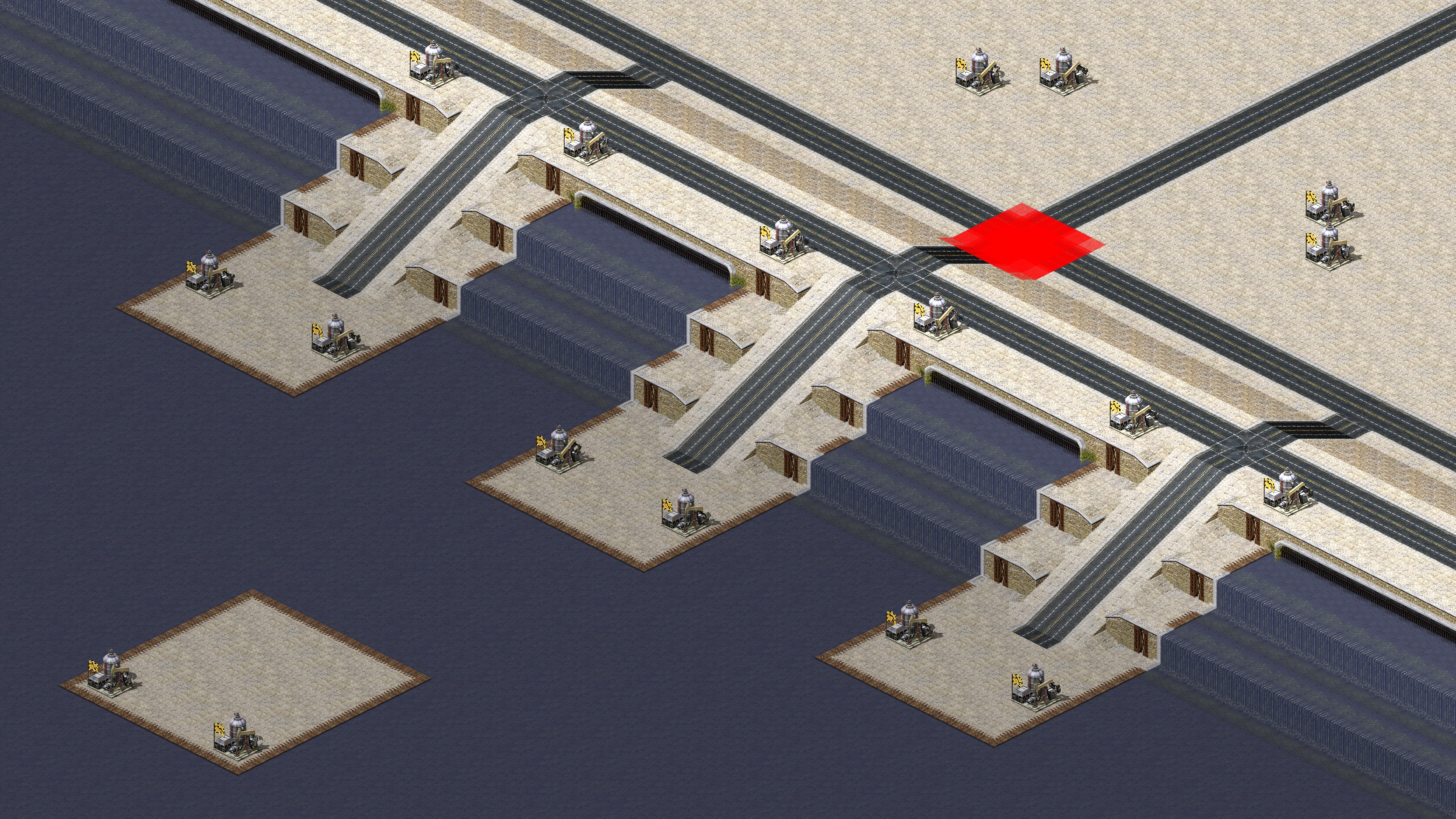 Rendered map: Sewage Waterfall