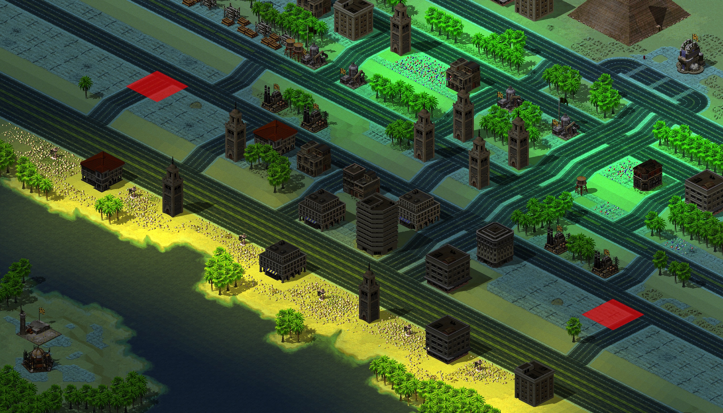 Rendered map: Desert Heights