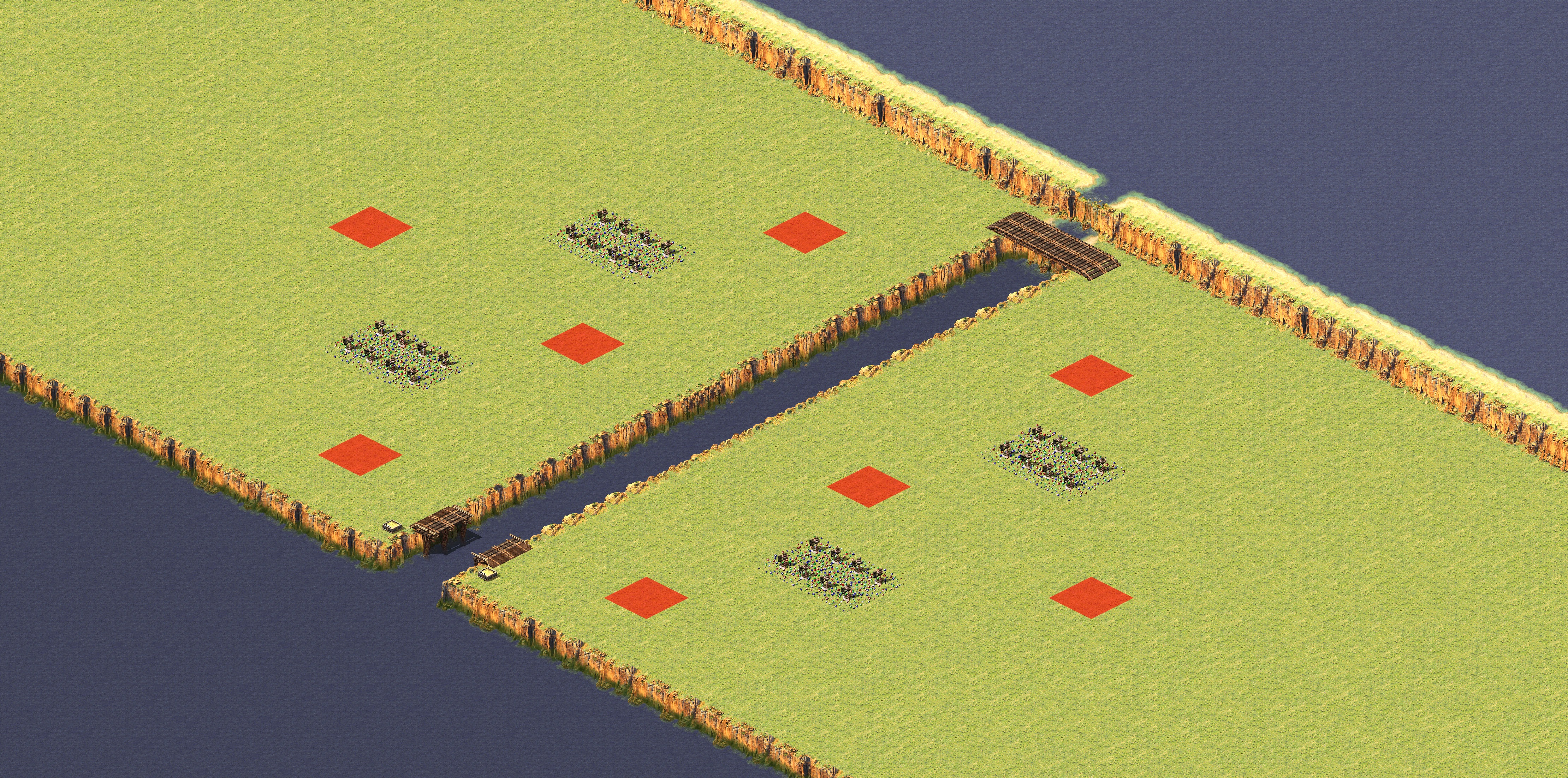 Rendered map: Canyon Skirmish