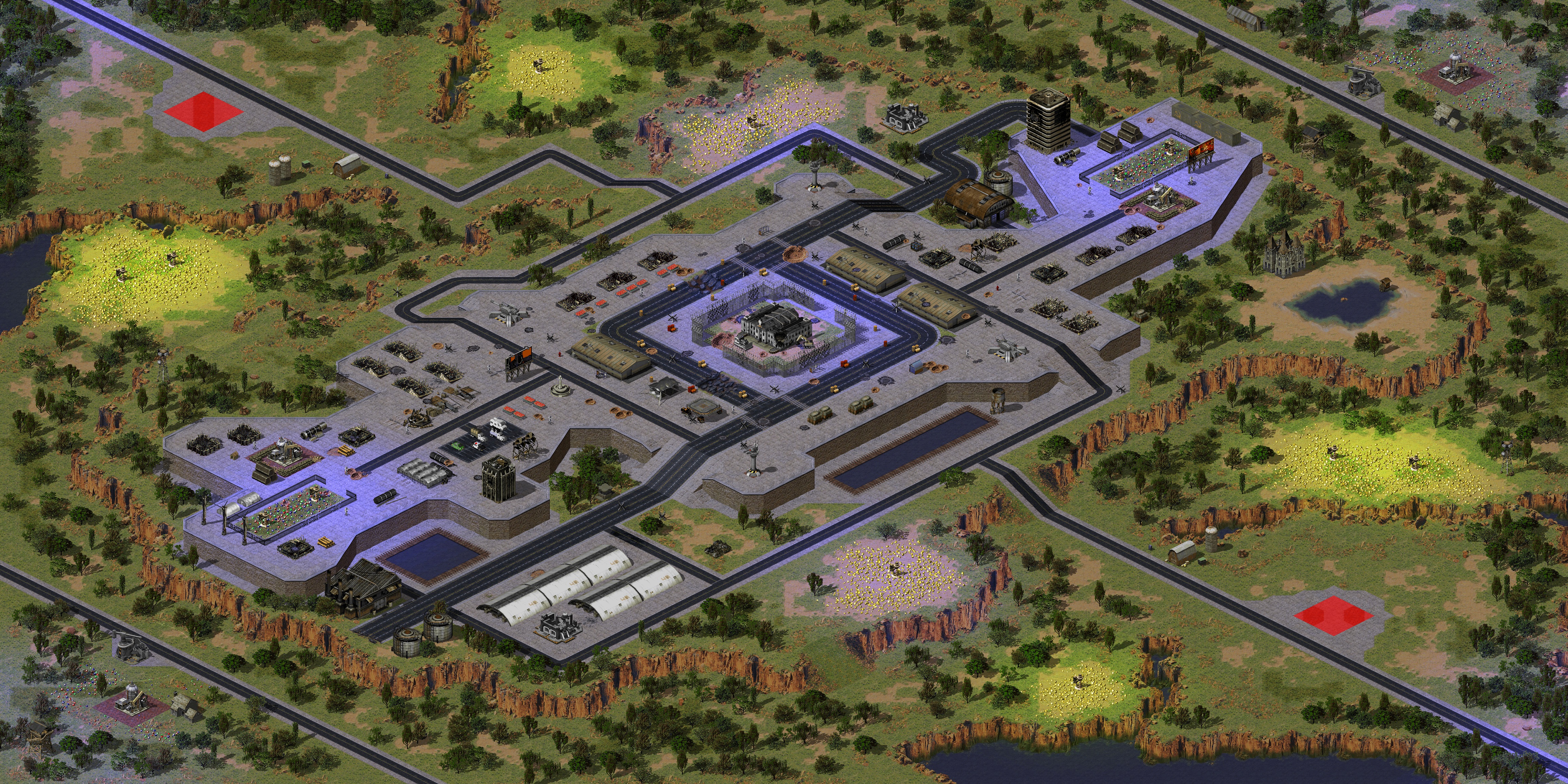 Rendered map: Escalation