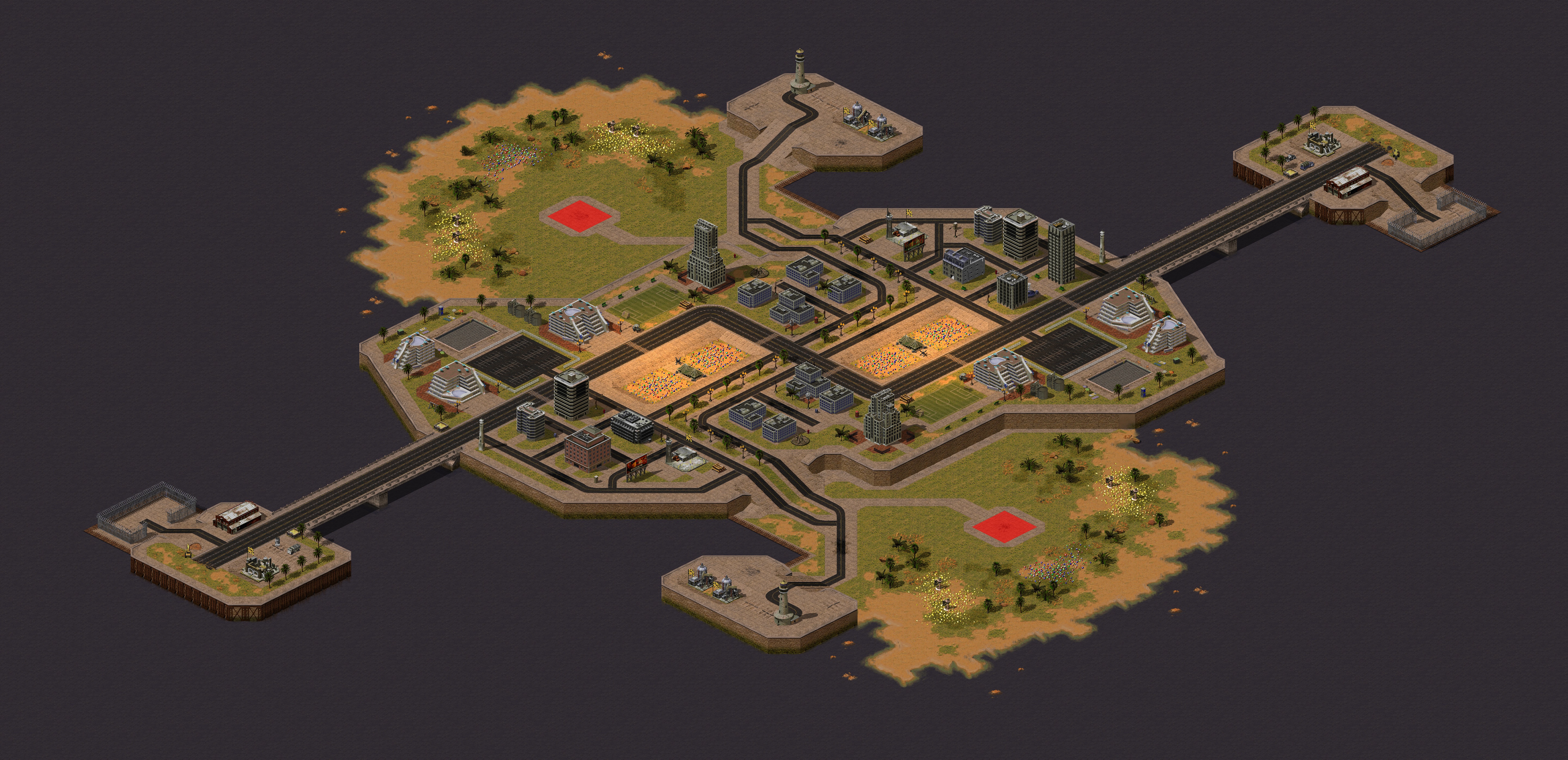 Rendered map: Isolation Island