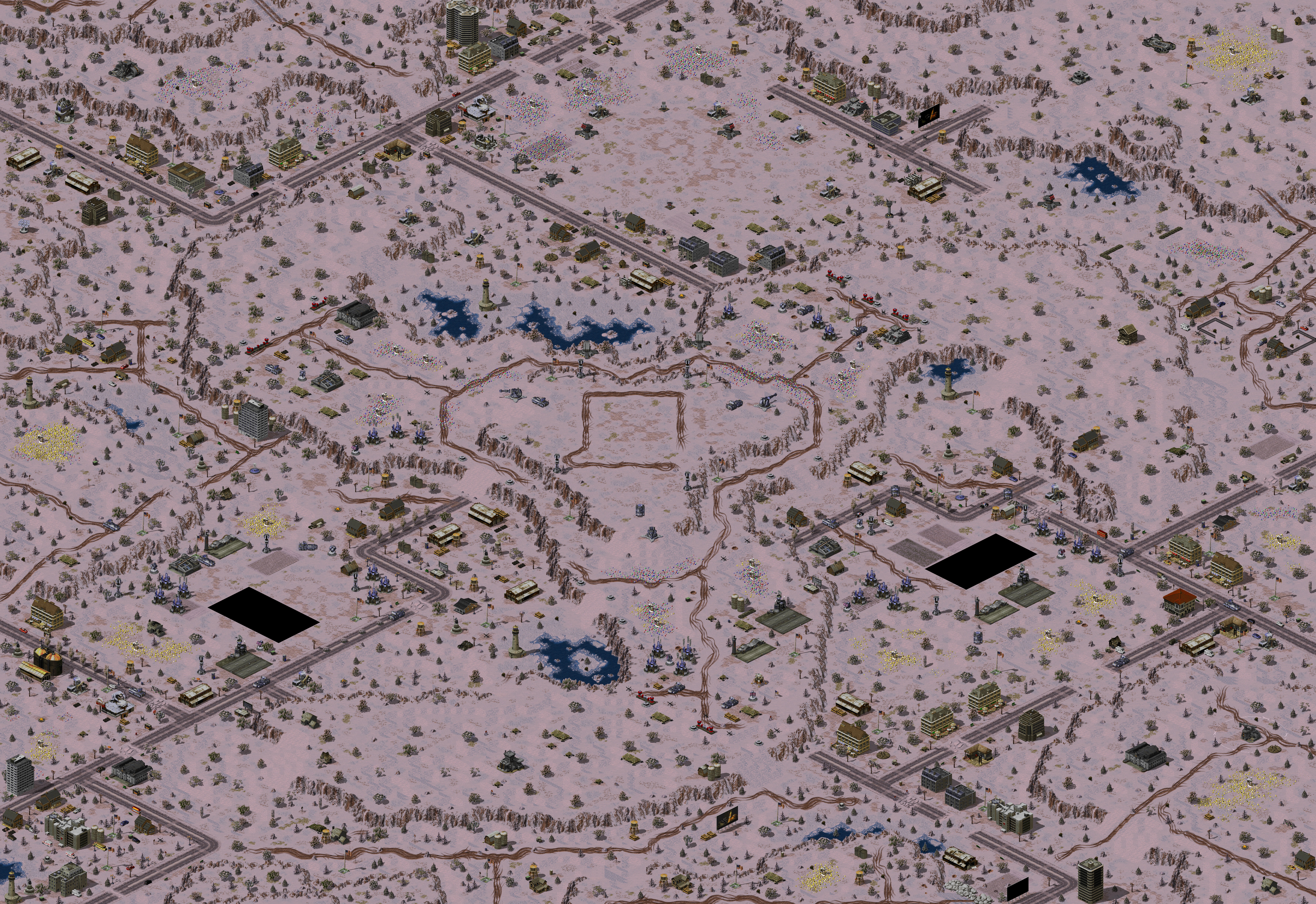 Rendered map: Freedom Challenge