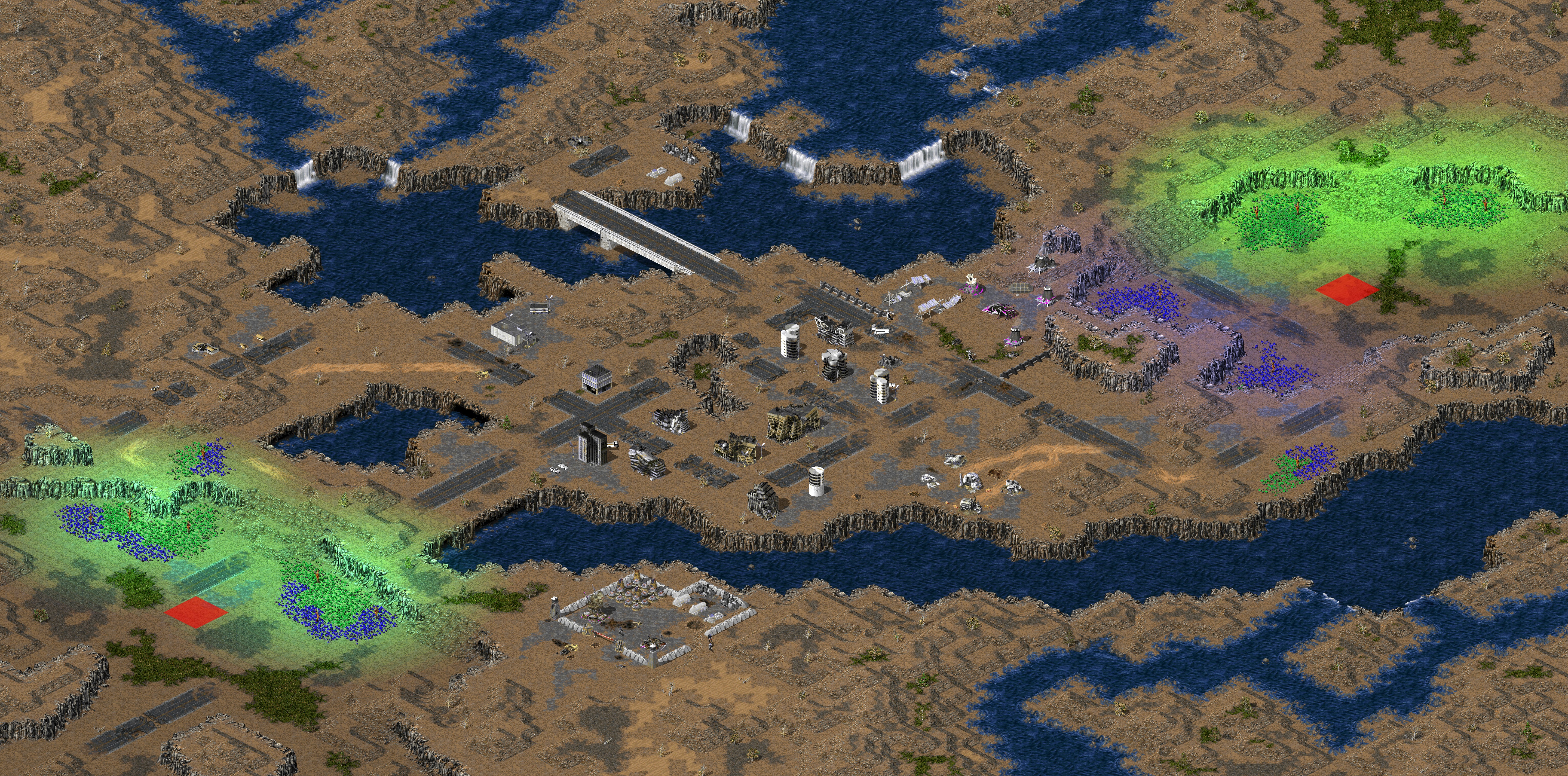 Rendered map: (2) In The Line of Fire