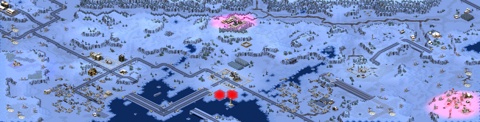 Rendered preview of Unit Type Wars 4v4 - Frostpeak Ravine